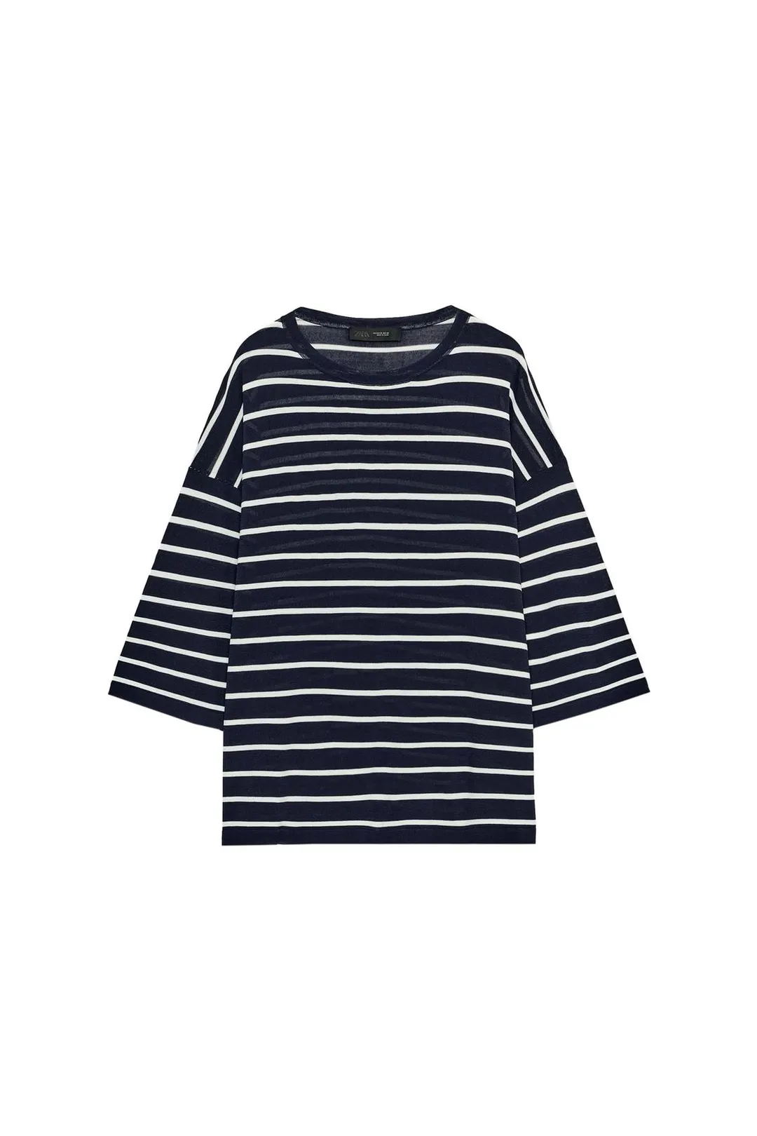 Вязаный топ с рукавами 3/4, Zara