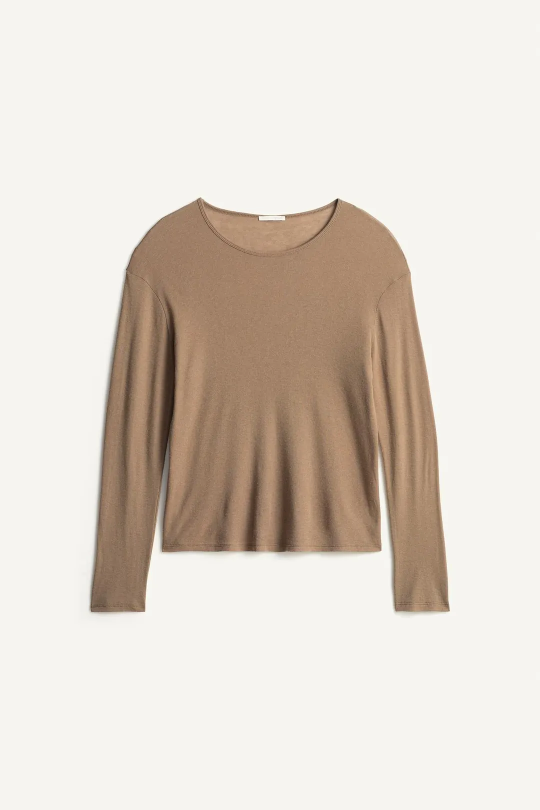 Футболка свободного кроя из лиоцелла и шерсти, Zara