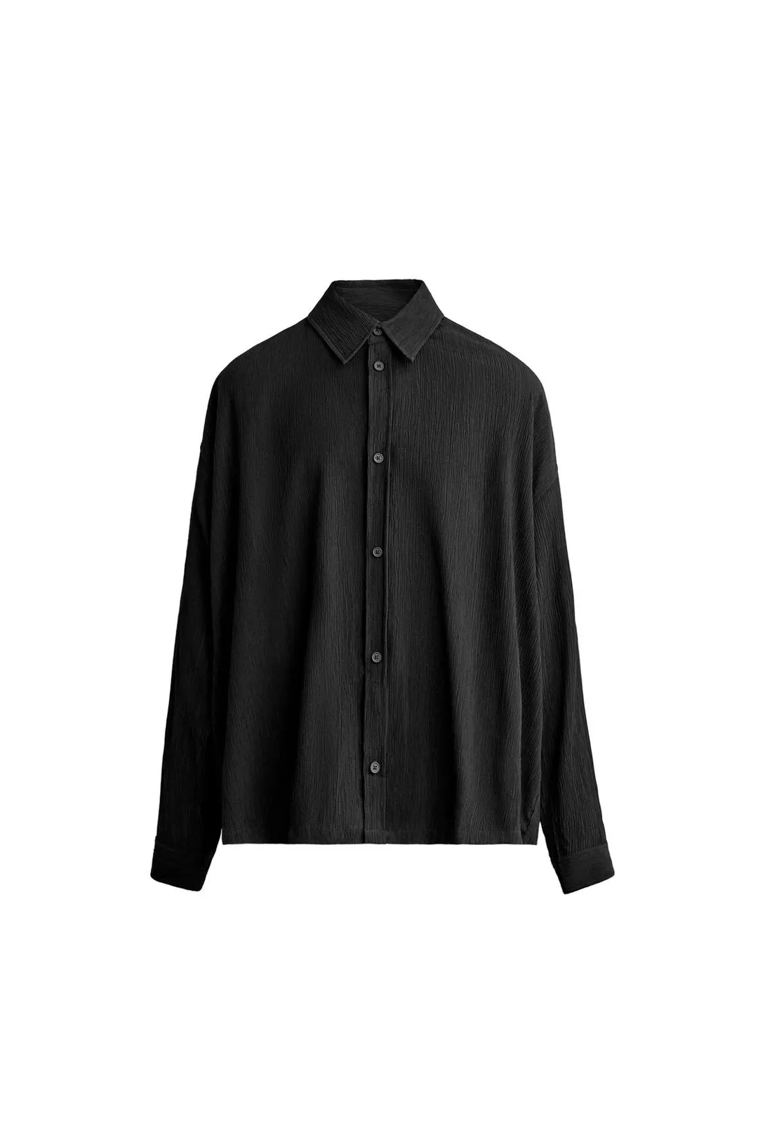 Куртка-рубашка свободного кроя из фактурной ткани, Zara