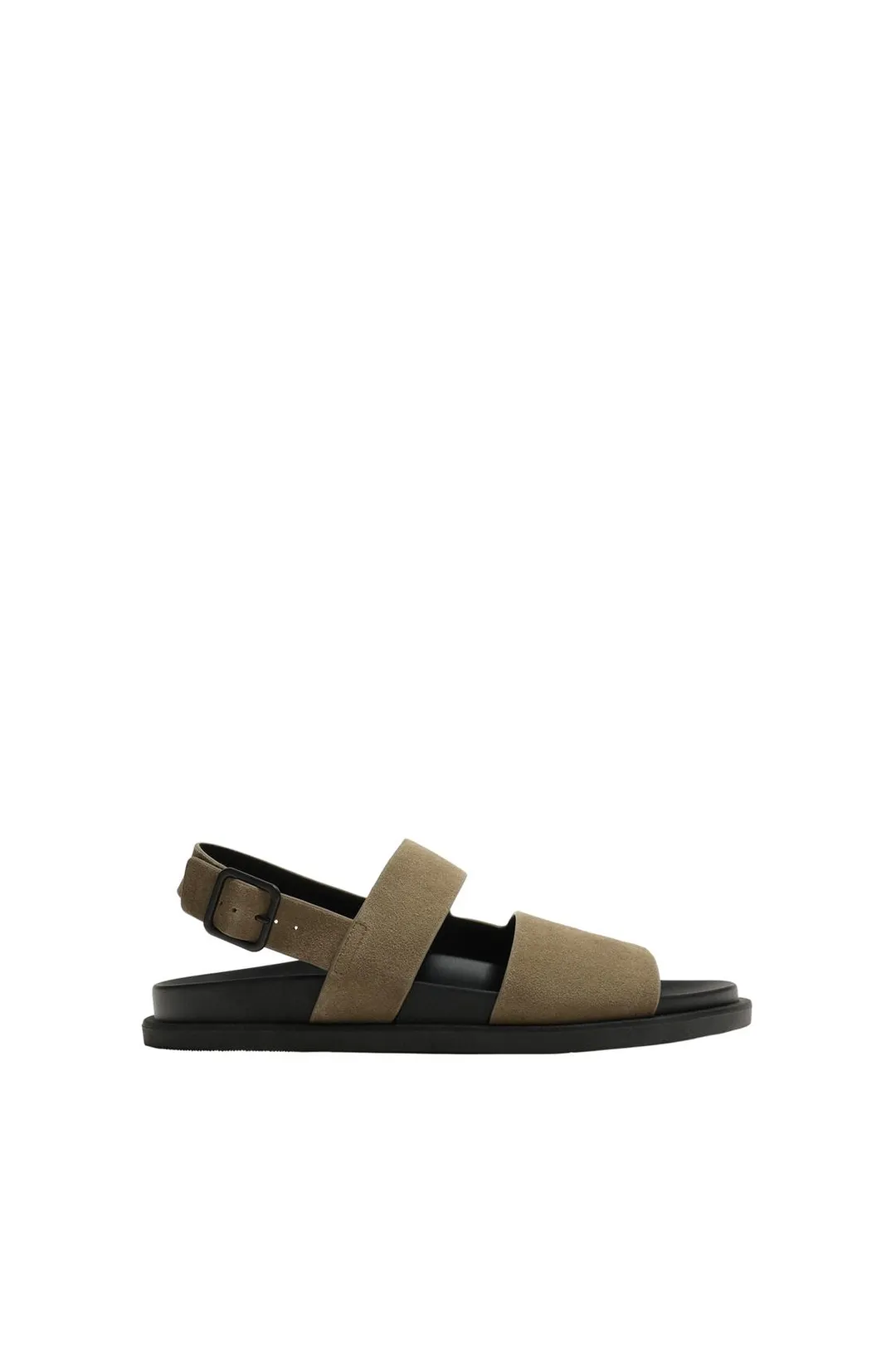 Сандалии из кожи с ремешками, Zara