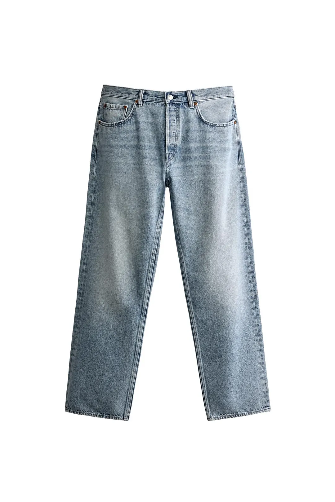 Джинсы прямого кроя, Zara