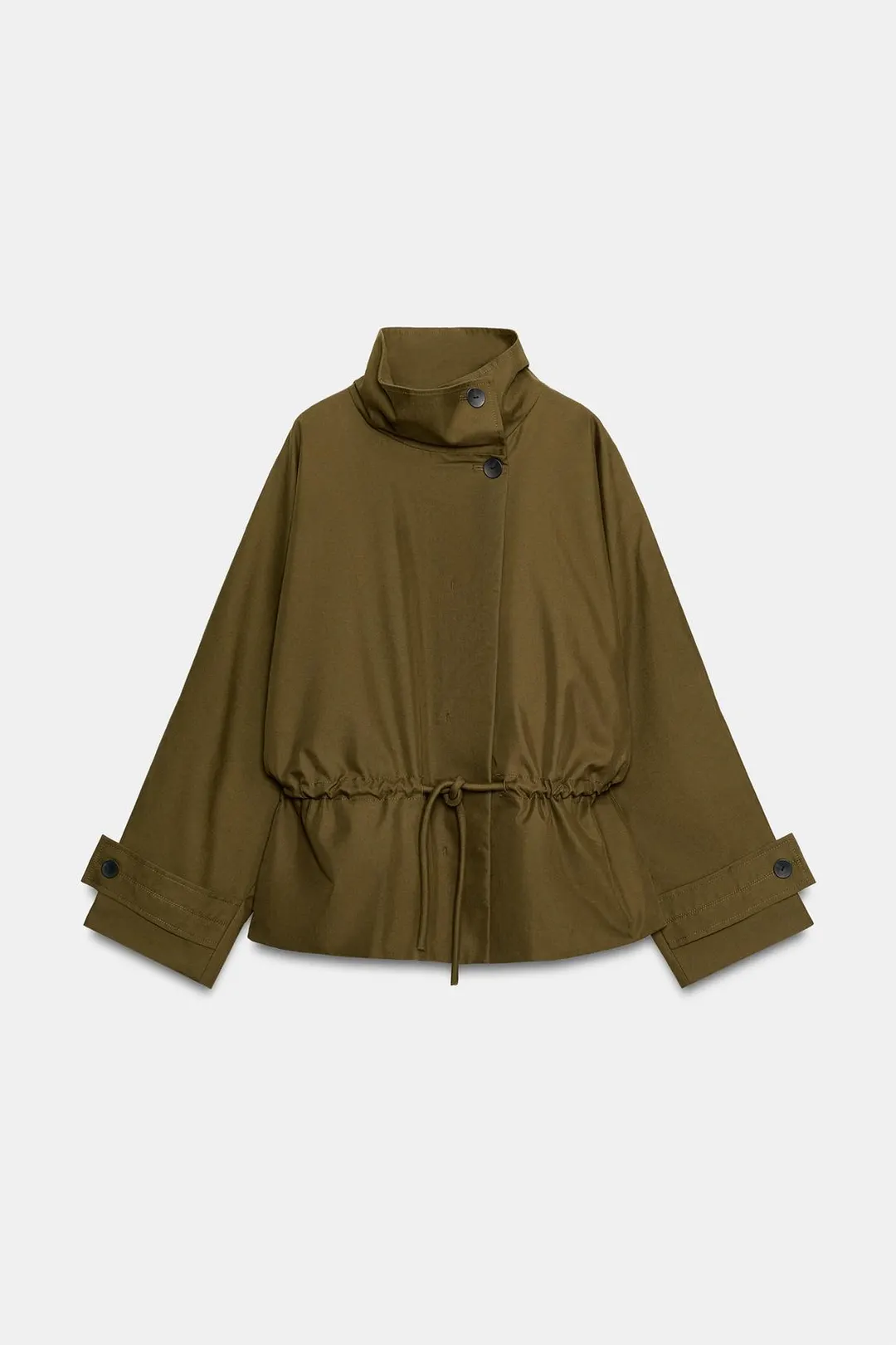 Тренч укороченный оверсайз ZW Collection, Zara