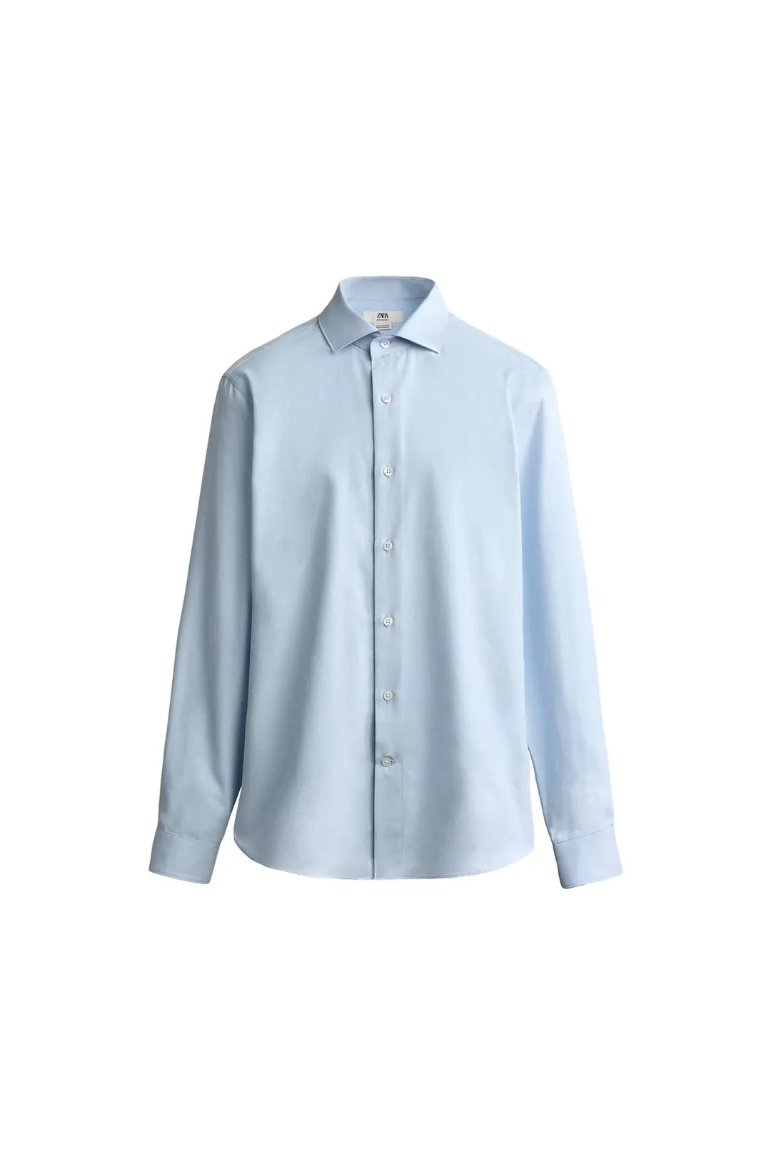 Рубашка прямого кроя из хлопка, Zara