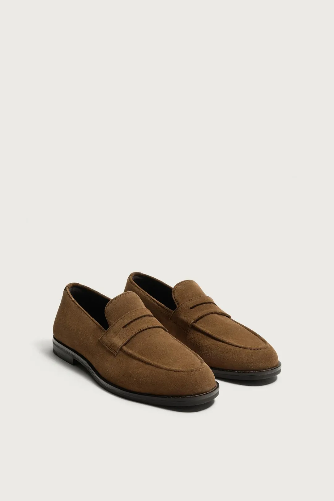 Кожаные пенни-лоферы, Zara