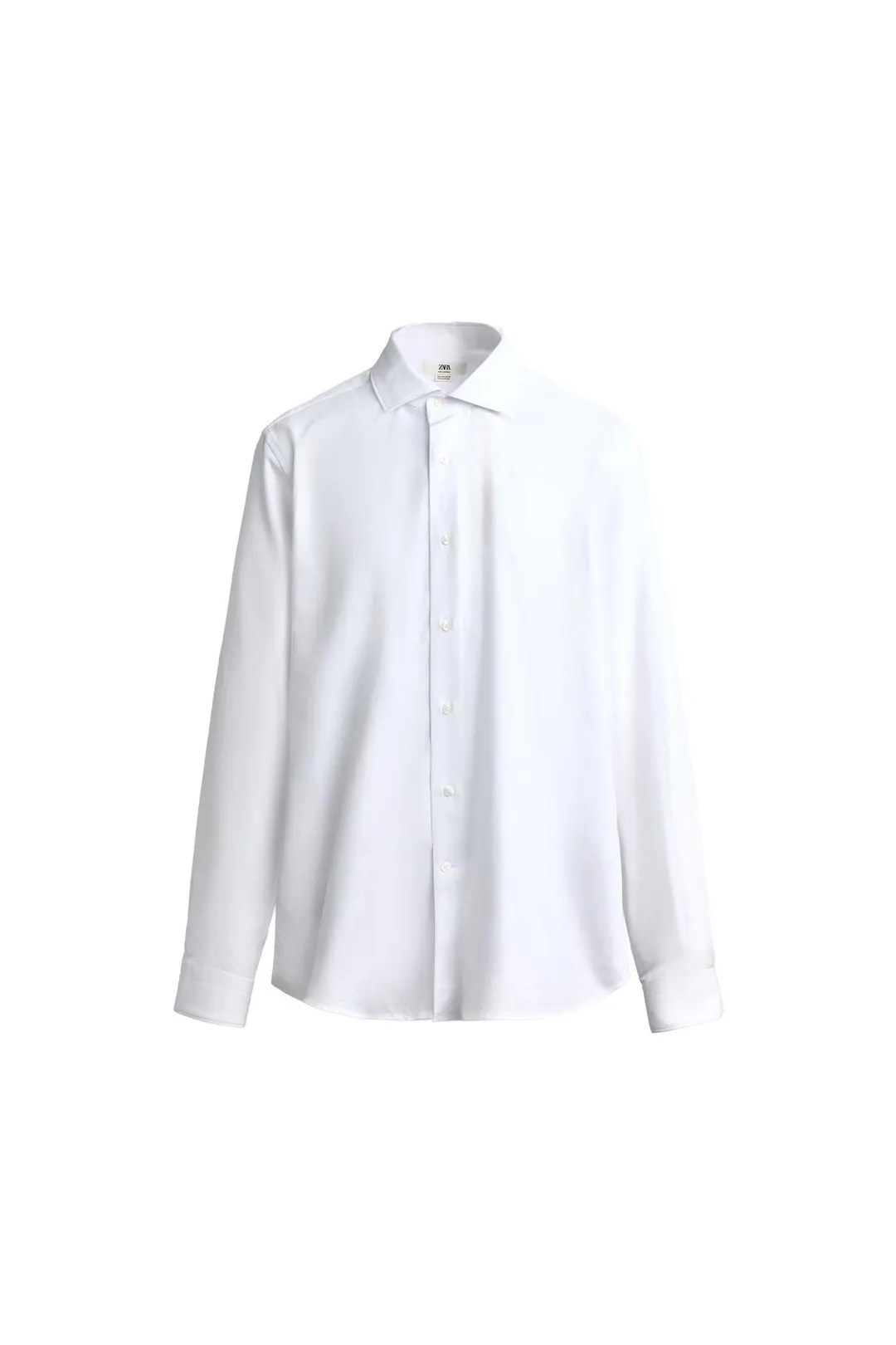 Рубашка прямого кроя из хлопка, Zara