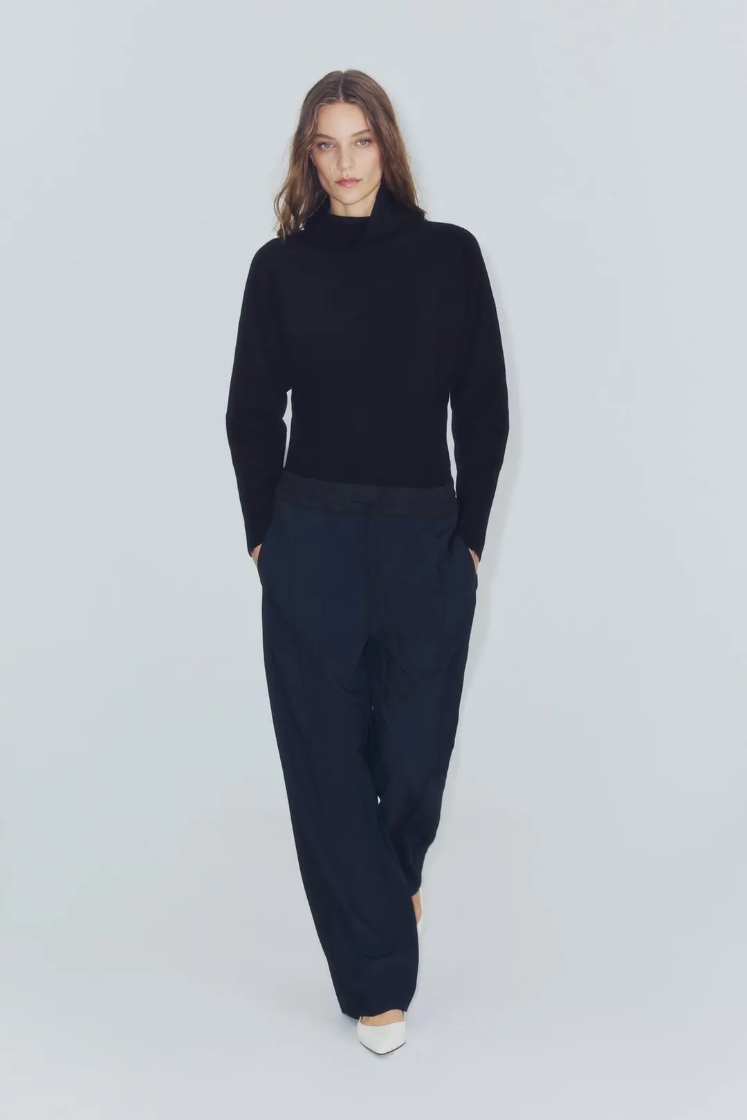 Брюки ZW Collection с боковыми полосами, Zara