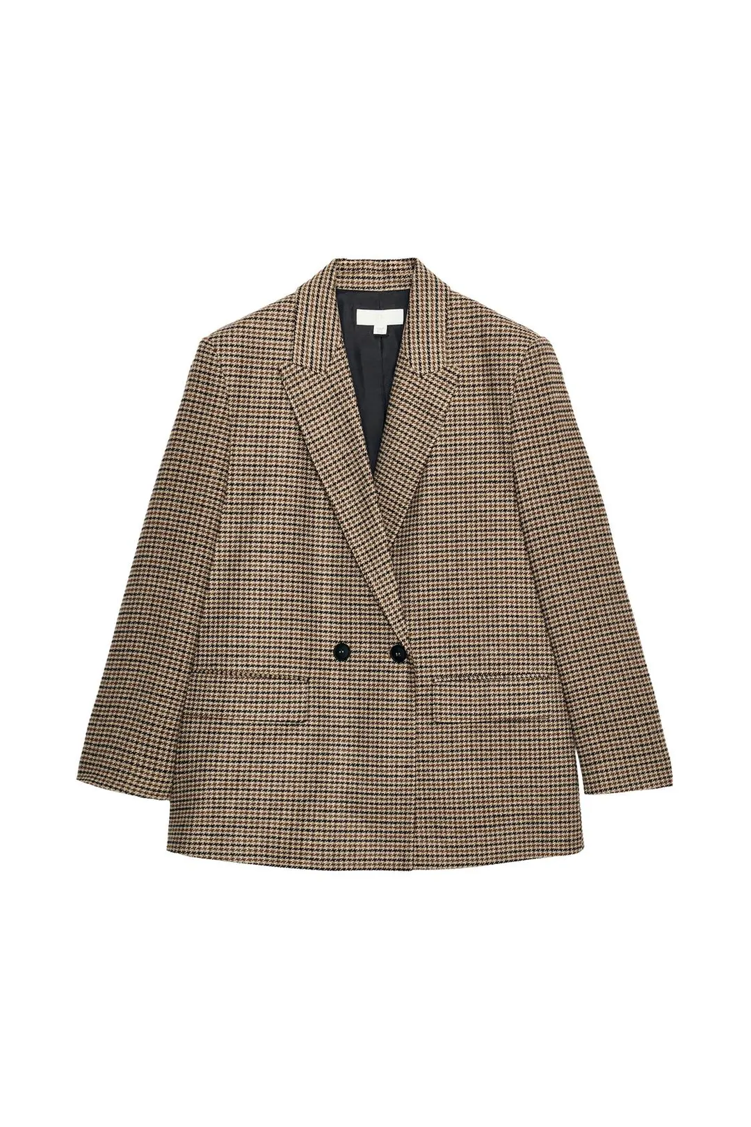 Двубортный блейзер оверсайз, Zara