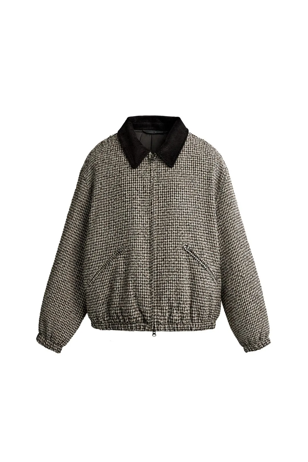Утеплённая куртка в гусиную лапку, Zara