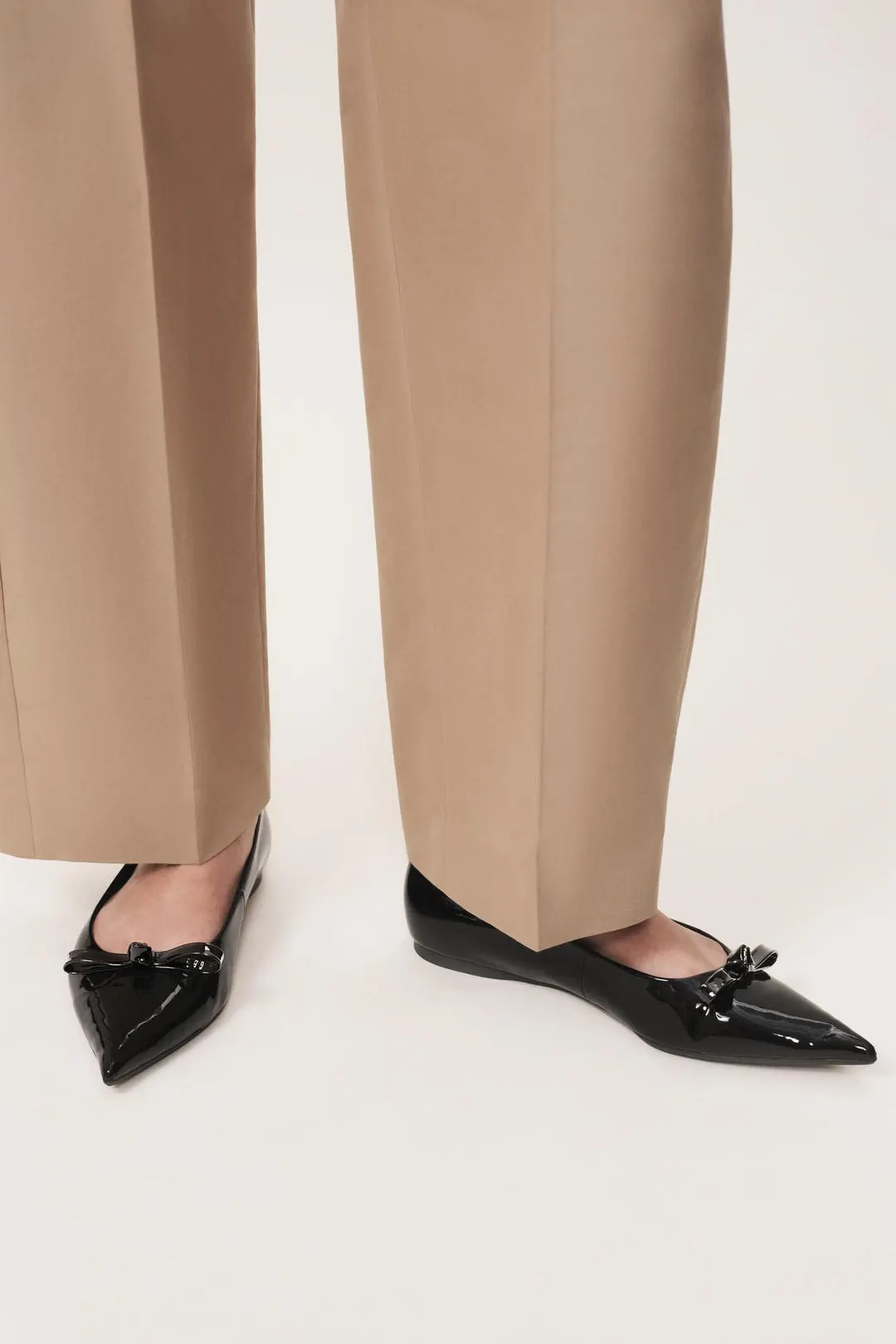 Туфли кожаные с бантом — THE ITEM ZARA WOMAN, Zara