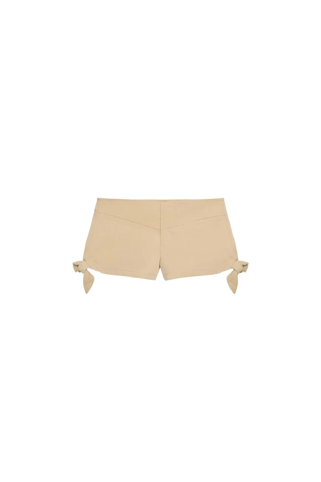Мини-шорты с бантами по бокам, Zara