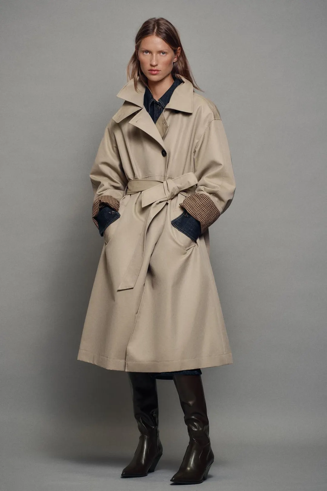 Сапоги ковбойские на каблуке, Zara