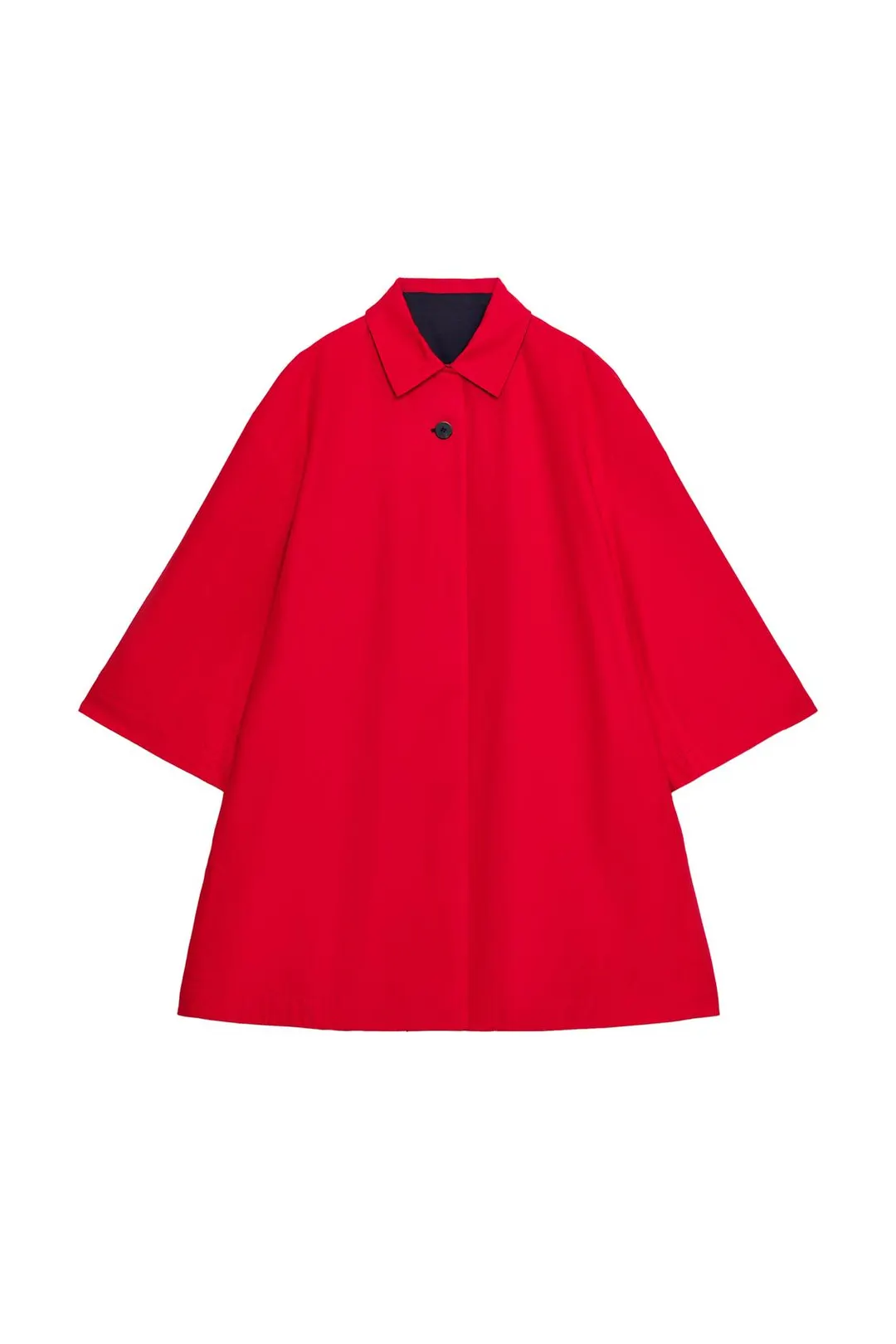 Тренч миди ZW Collection двусторонний, Zara