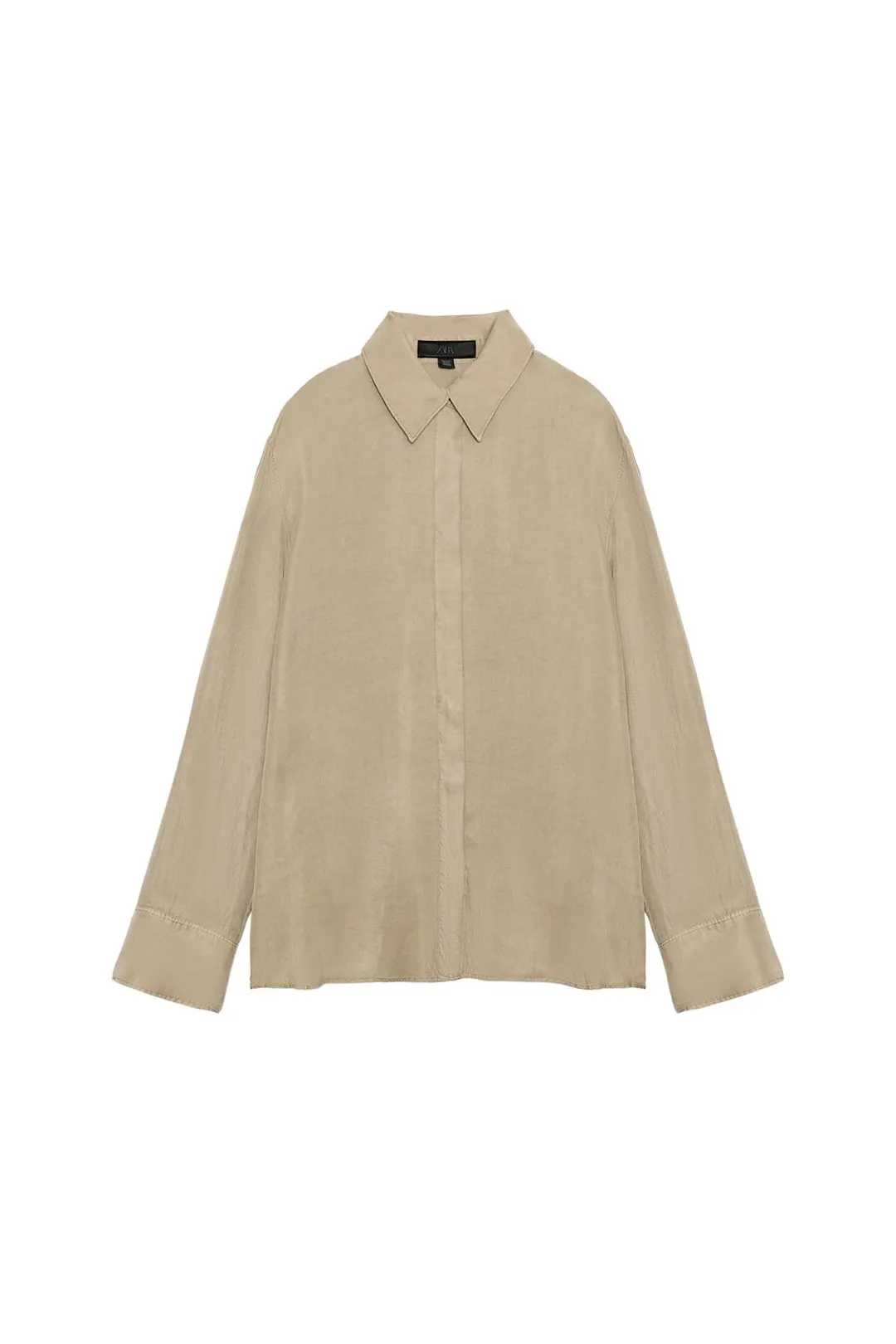 Рубашка из лиоцелла ZW Collection, Zara