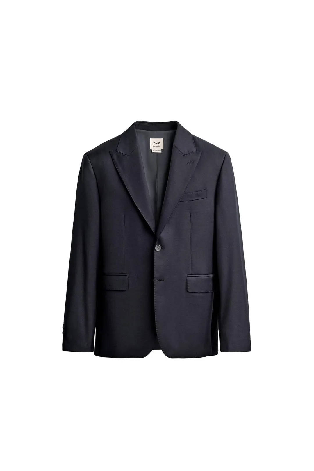 Костюмный блейзер из 100% шерсти, Zara