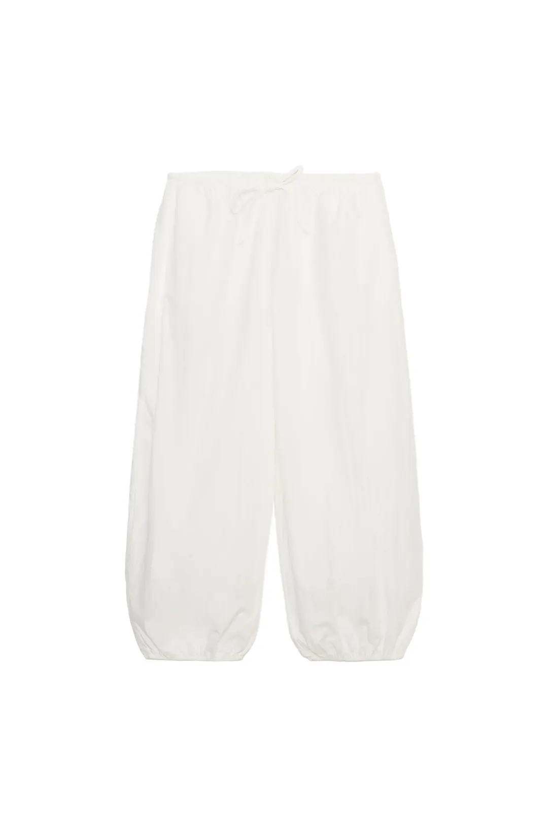 Брюки из технологичной ткани на резинке, Zara