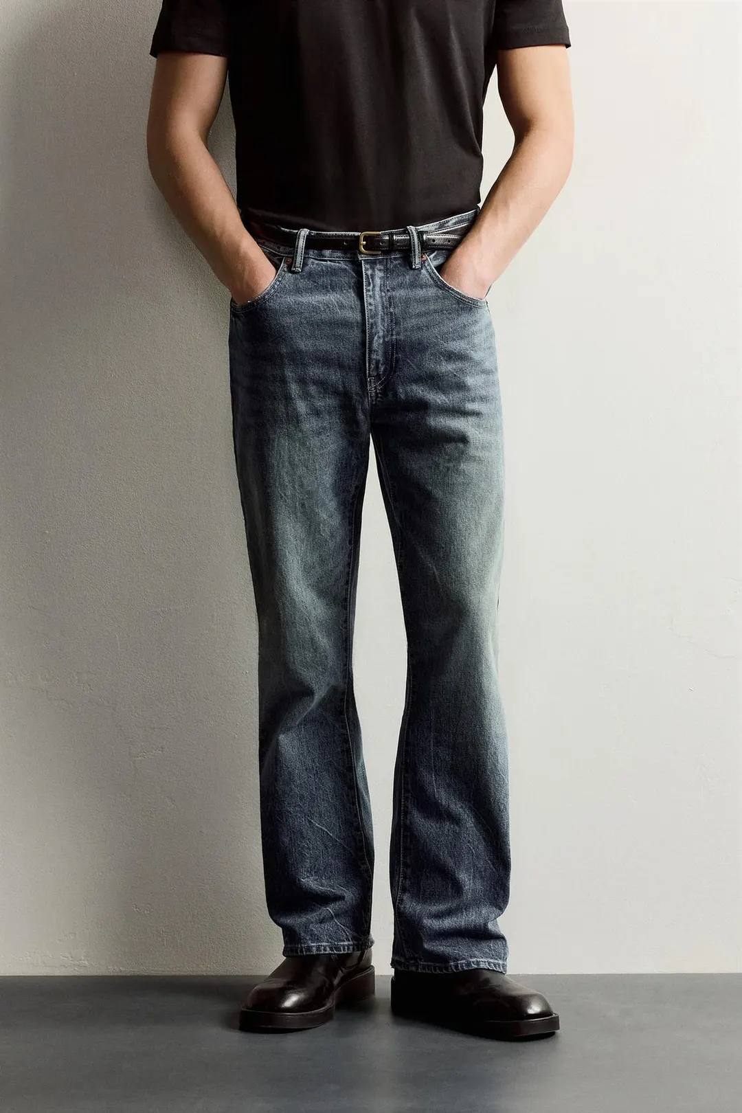 Джинсы расклешенного кроя, Zara