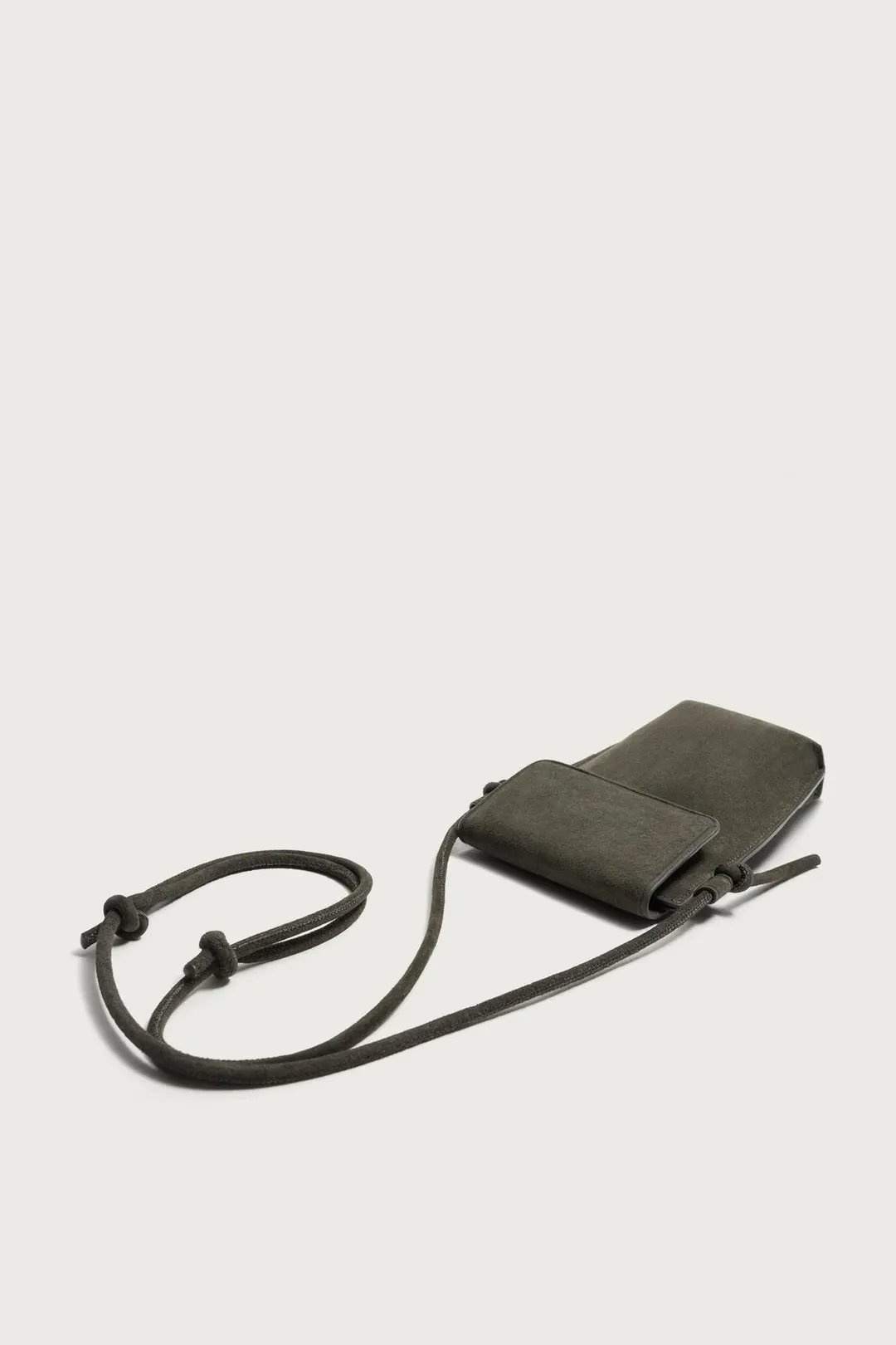 Кожаная сумка через плечо, Zara