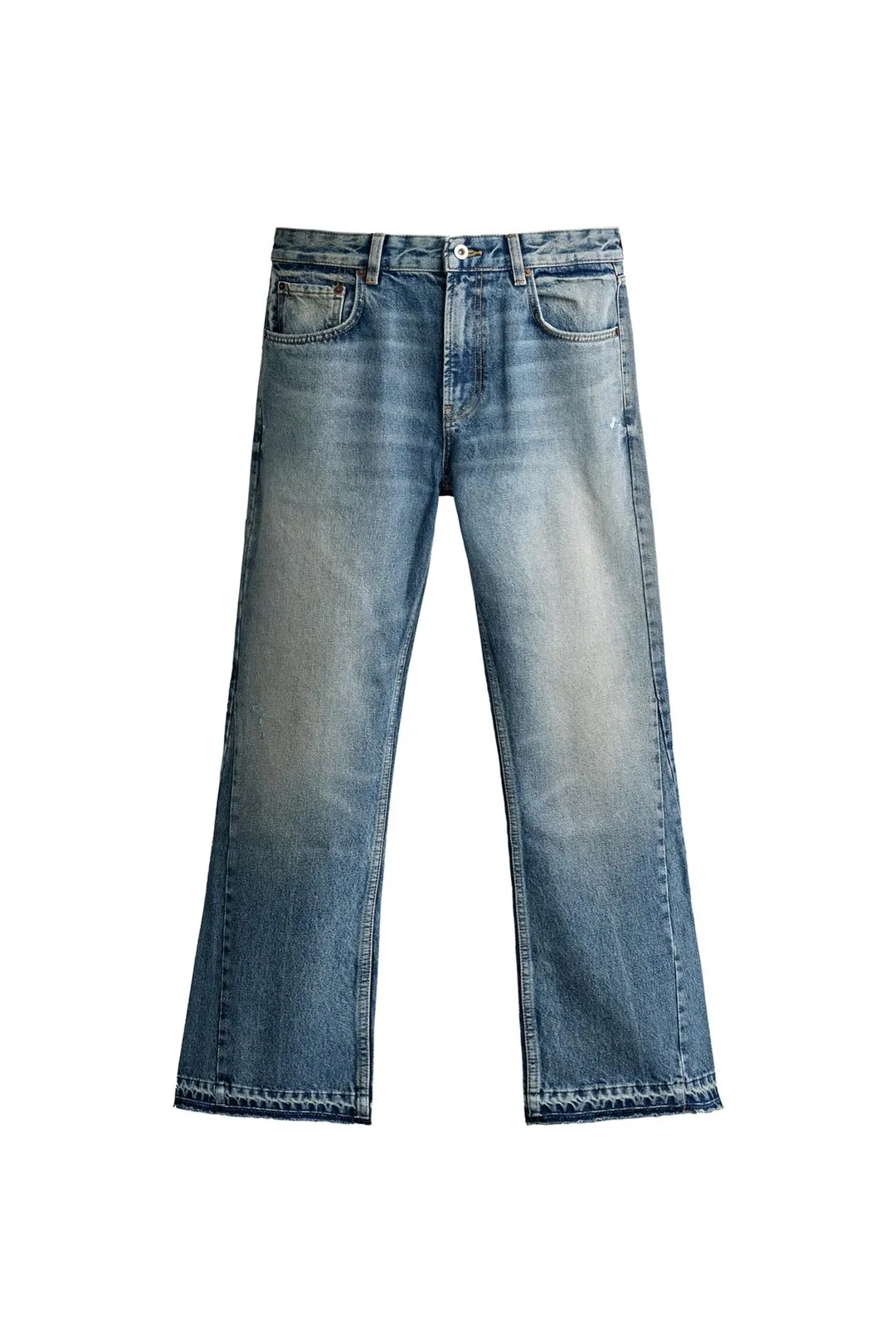 Джинсы расклешенного кроя, Zara
