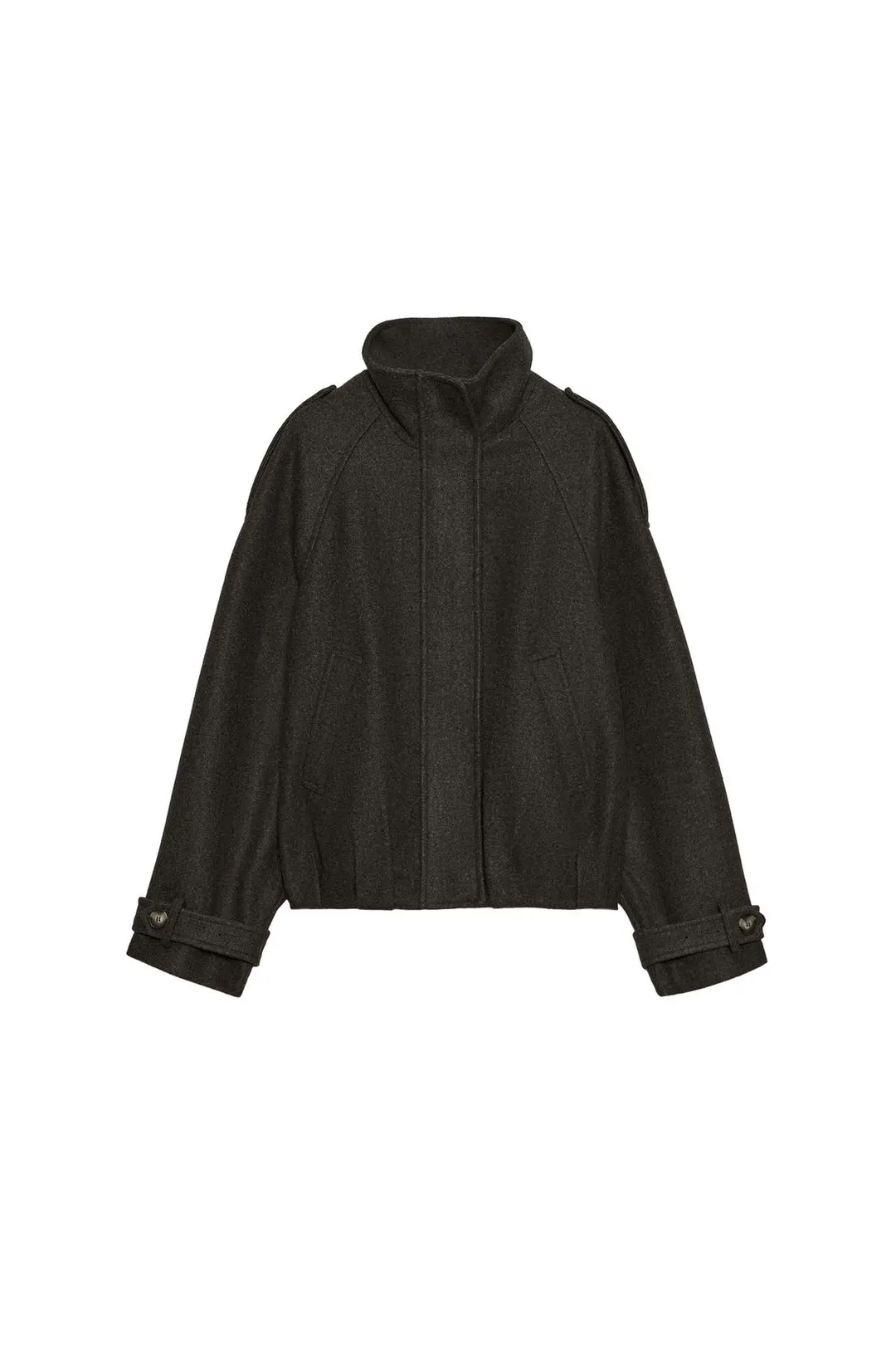 Бомбер с хлястиком, Zara