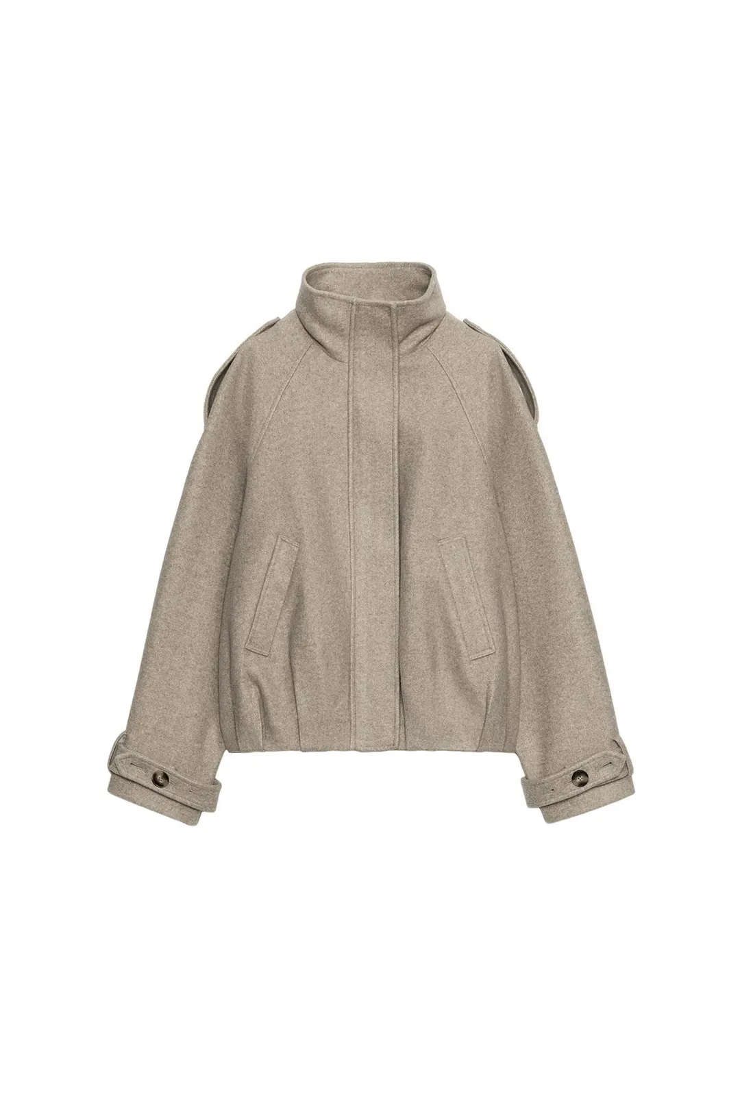 Бомбер с хлястиком, Zara
