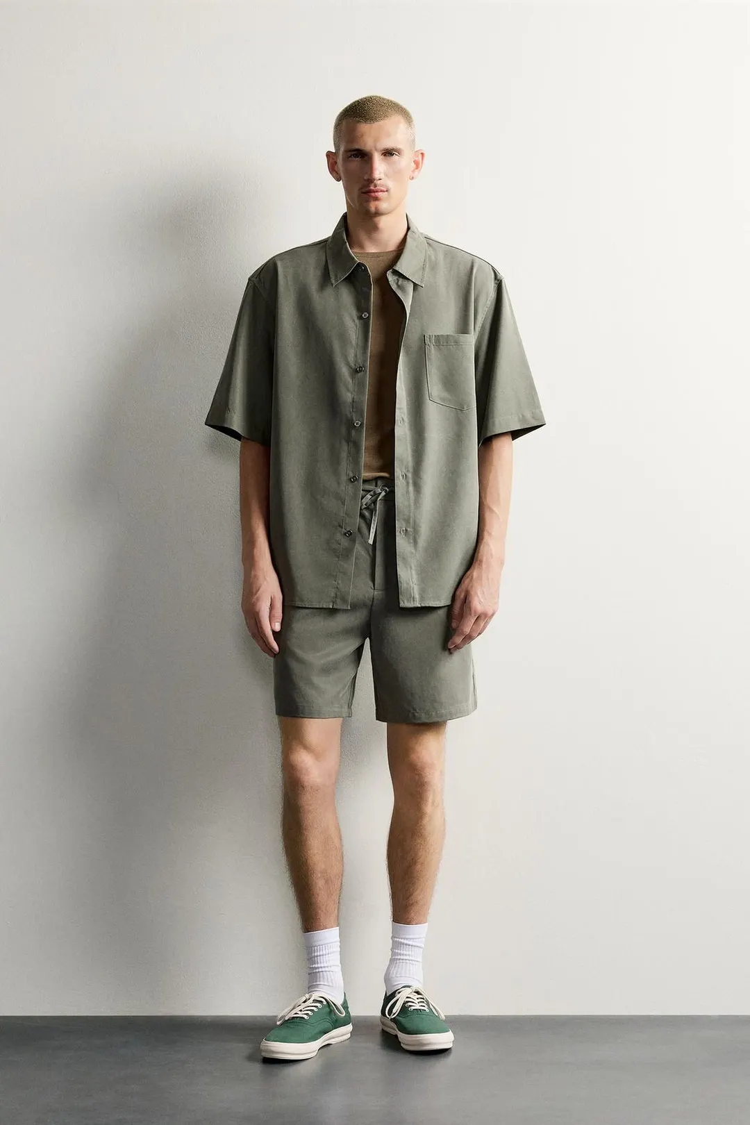 Струящаяся рубашка свободного кроя, Zara