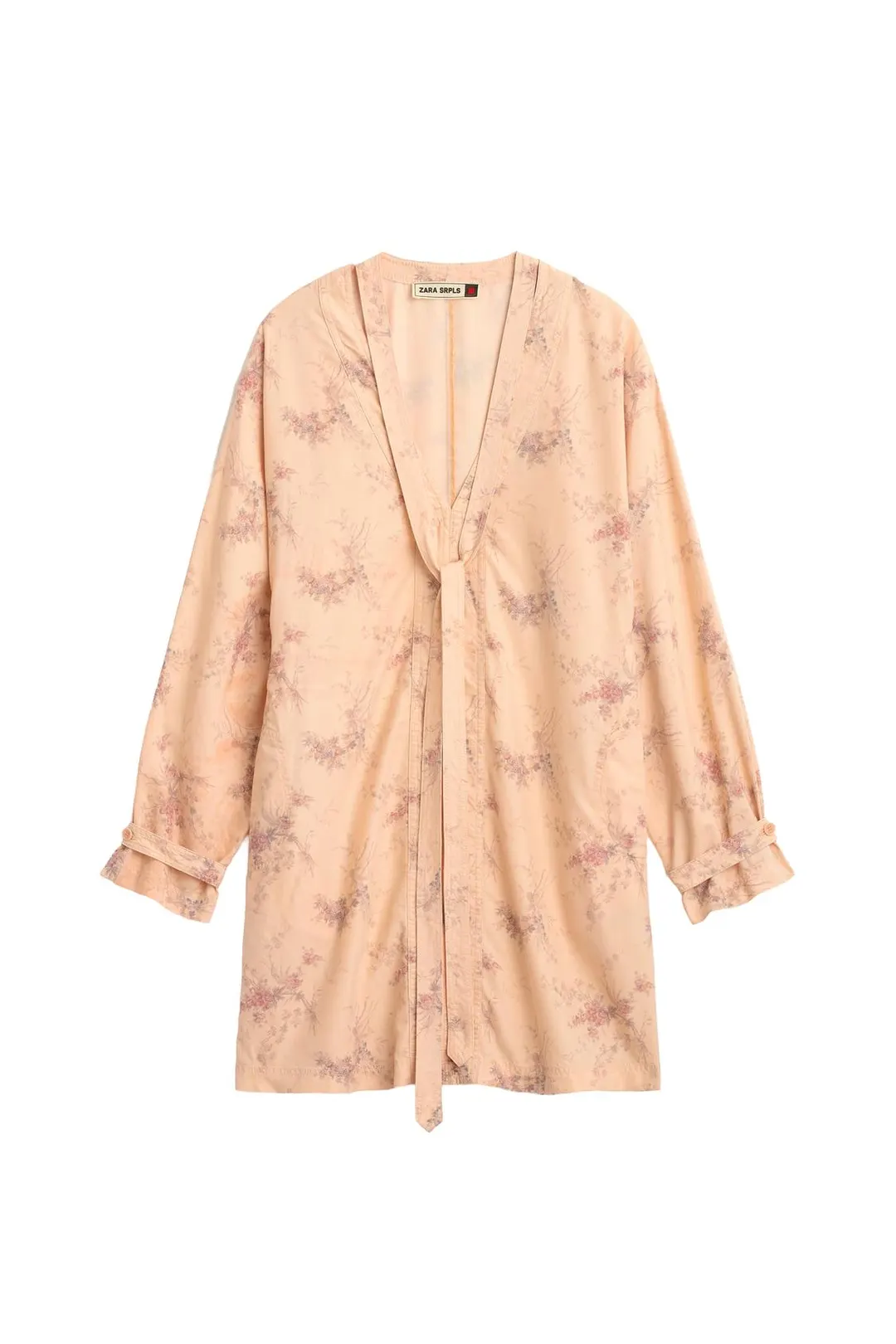Платье-туника с цветочным узором, Zara