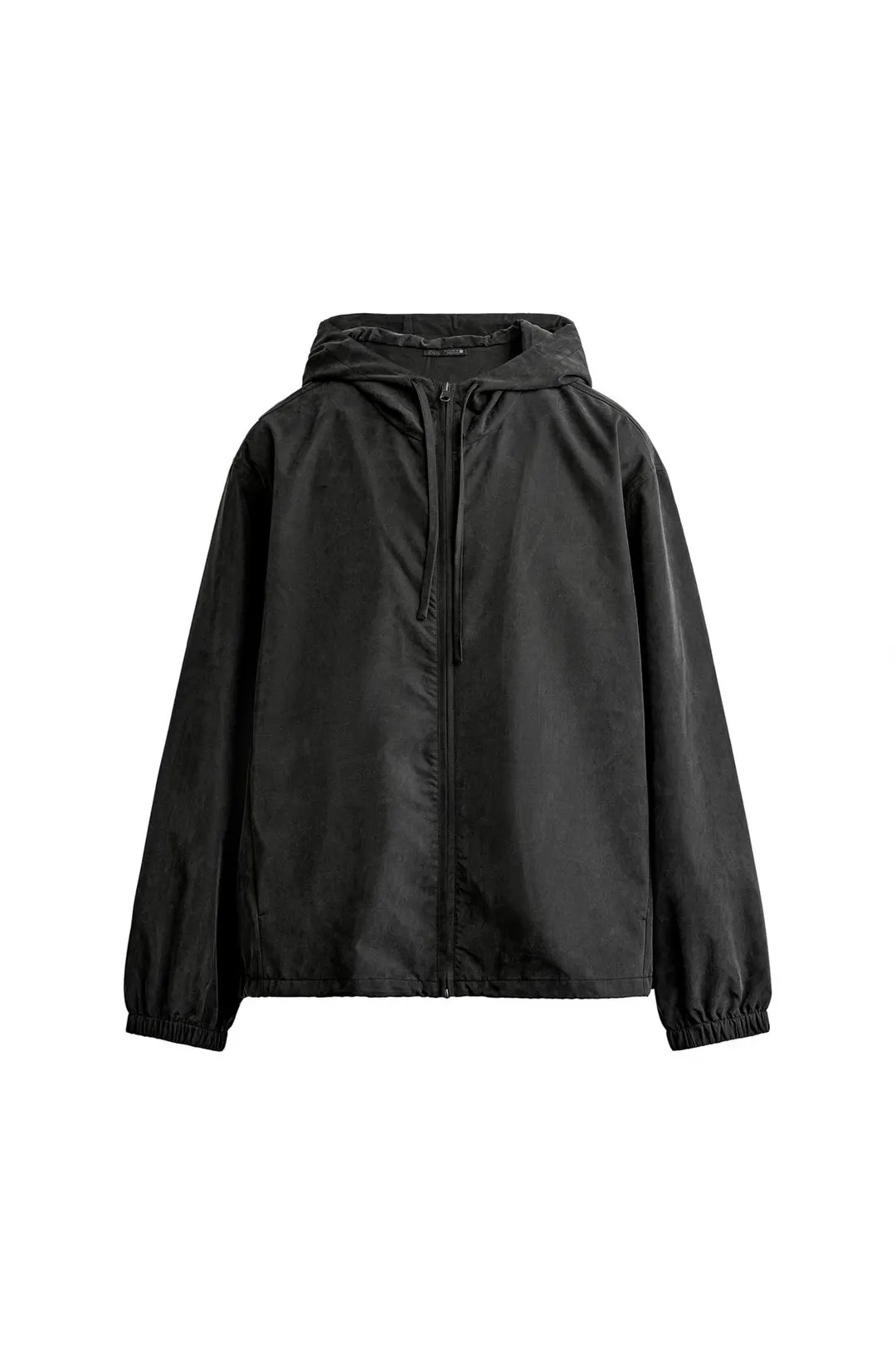 Рубашка верхняя свободного кроя с капюшоном, Zara