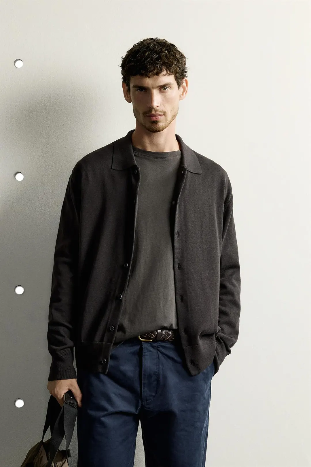 Хлопковый кардиган стандартного кроя, Zara
