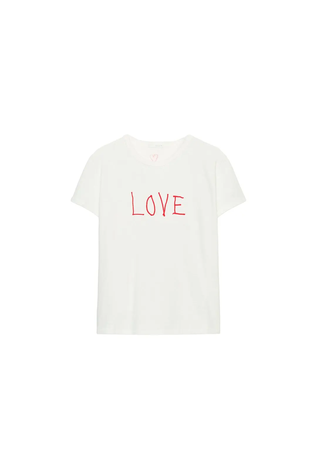 Фактурная футболка с текстовым принтом, Zara