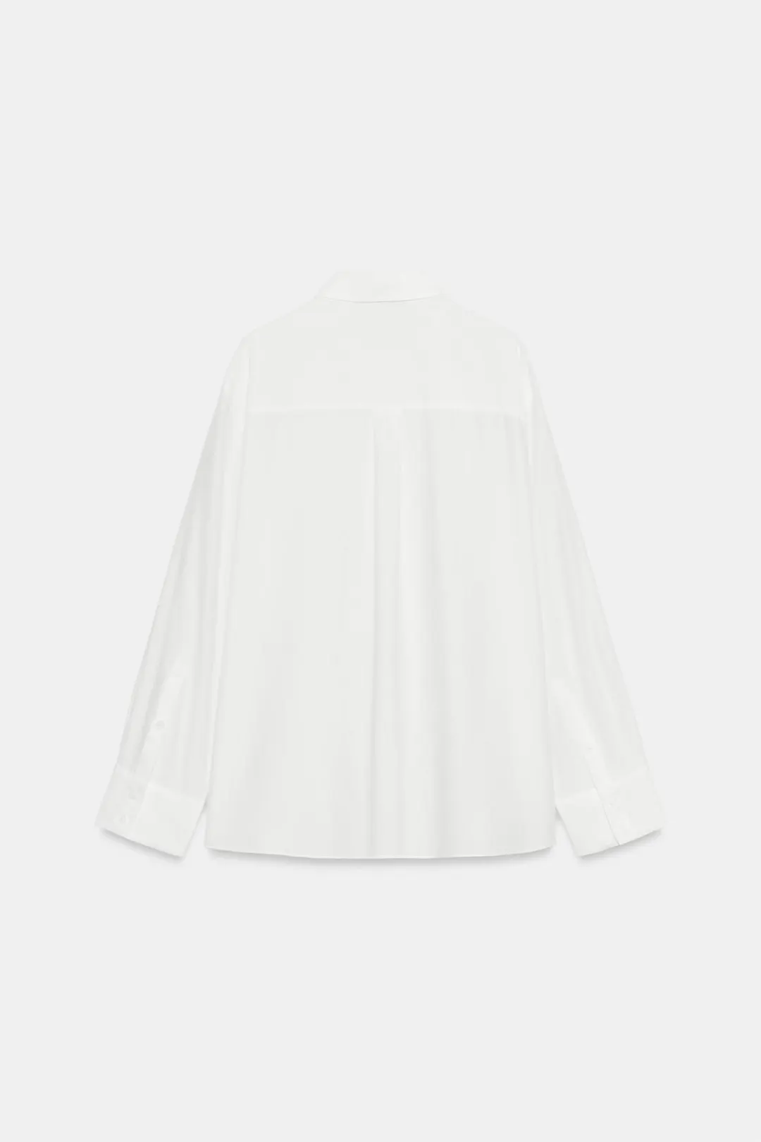 Однотонная рубашка-манишка ZW Collection, Zara