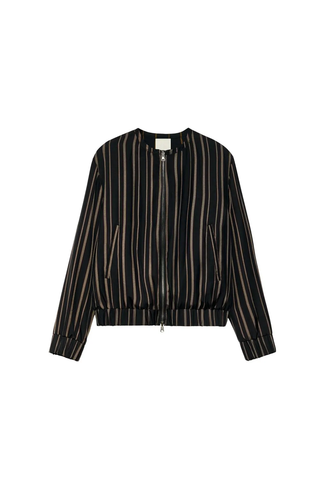 Двухсторонний бомбер из 100% ацетата, Zara
