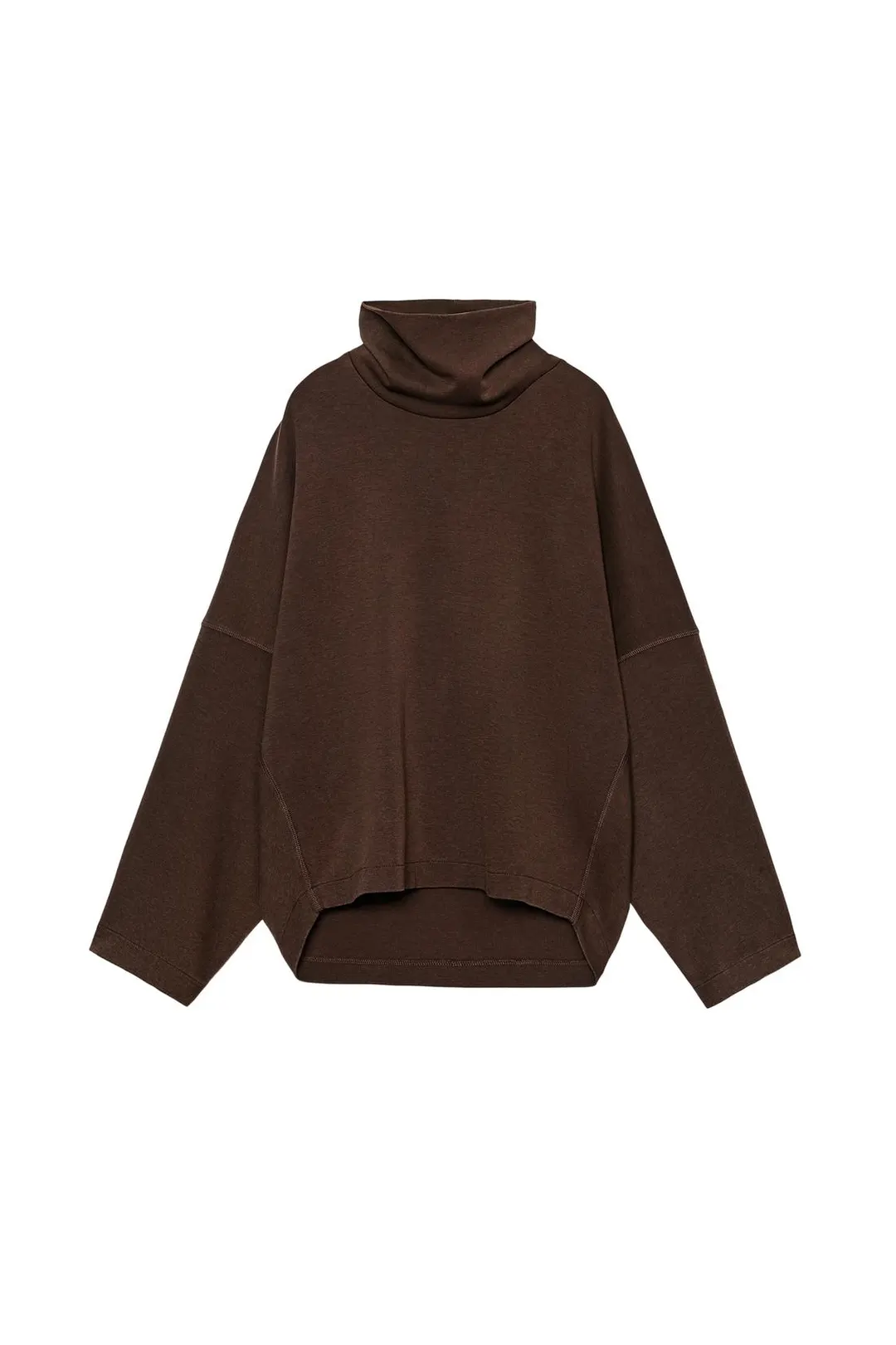 Свитшот-водолазка из интерлока, Zara