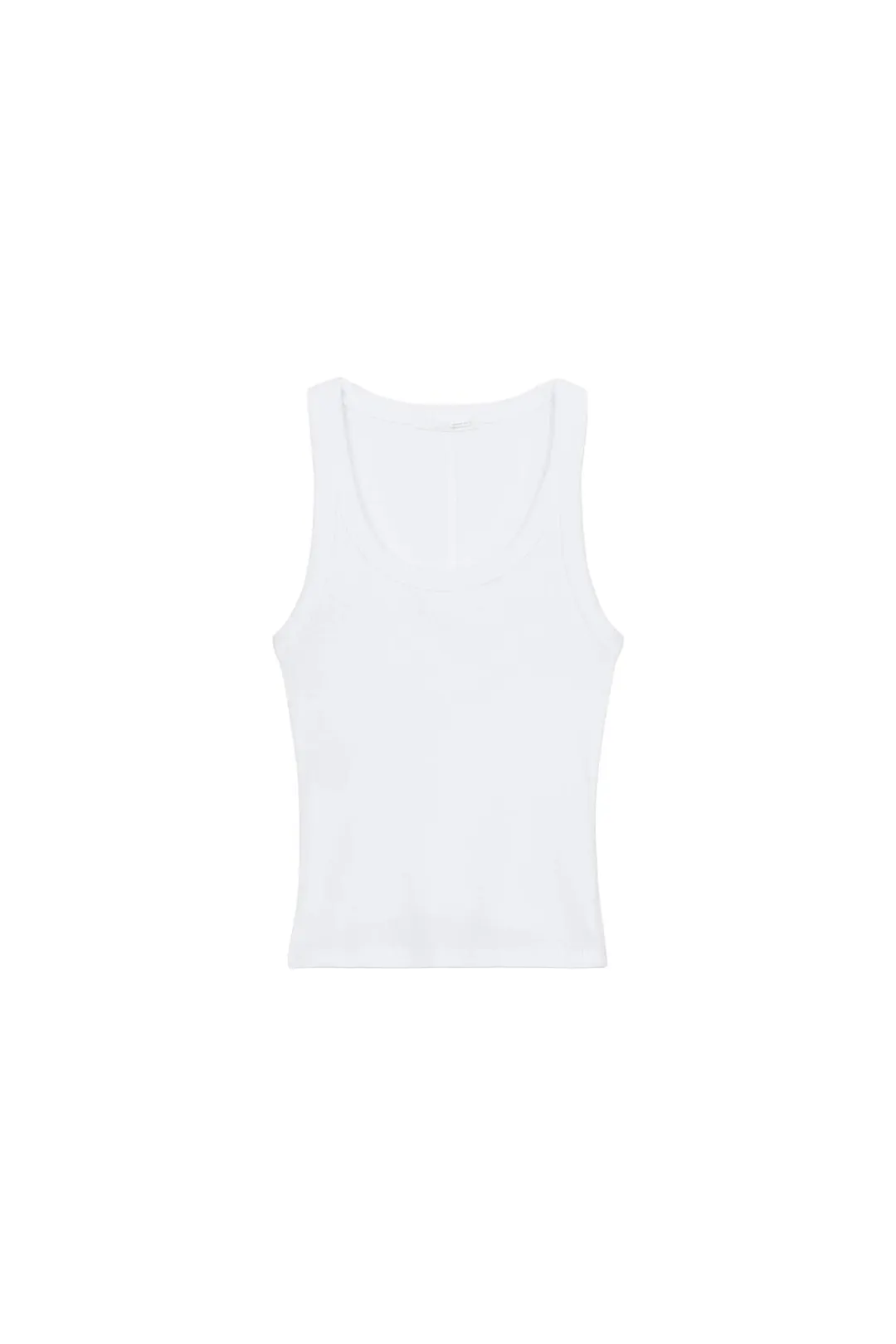 Топ без рукавов в рубчик, Zara