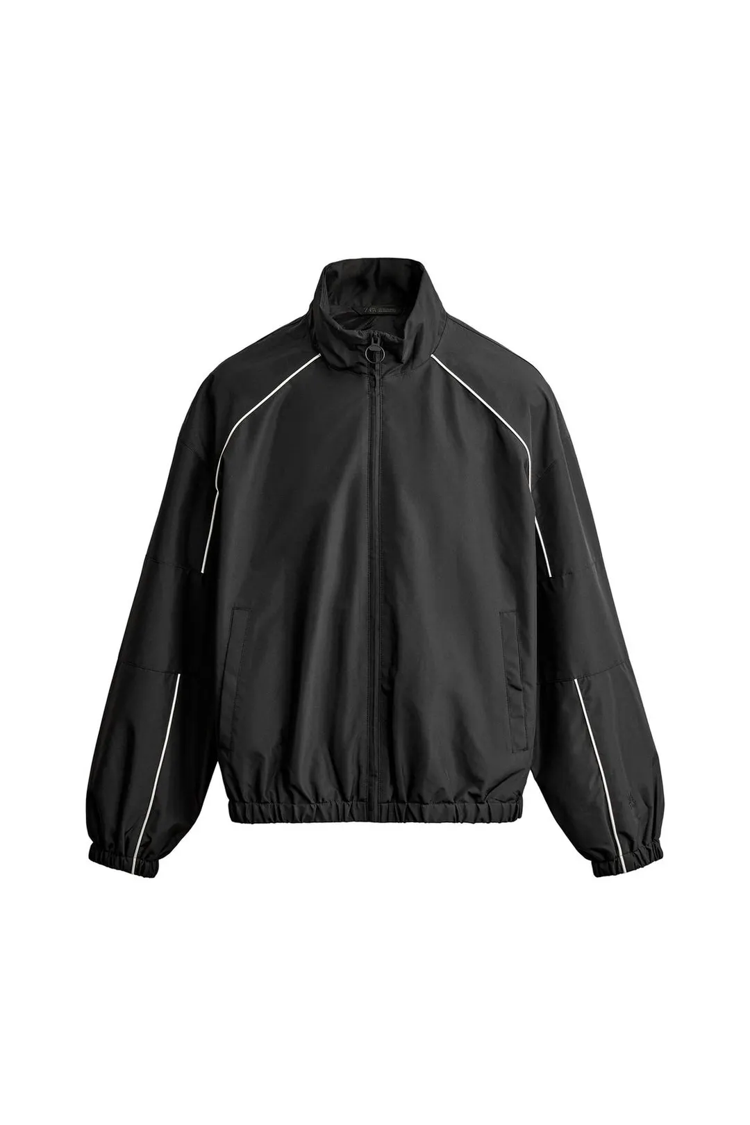 Куртка из водоотталкивающей технической ткани с контрастными деталями, Zara