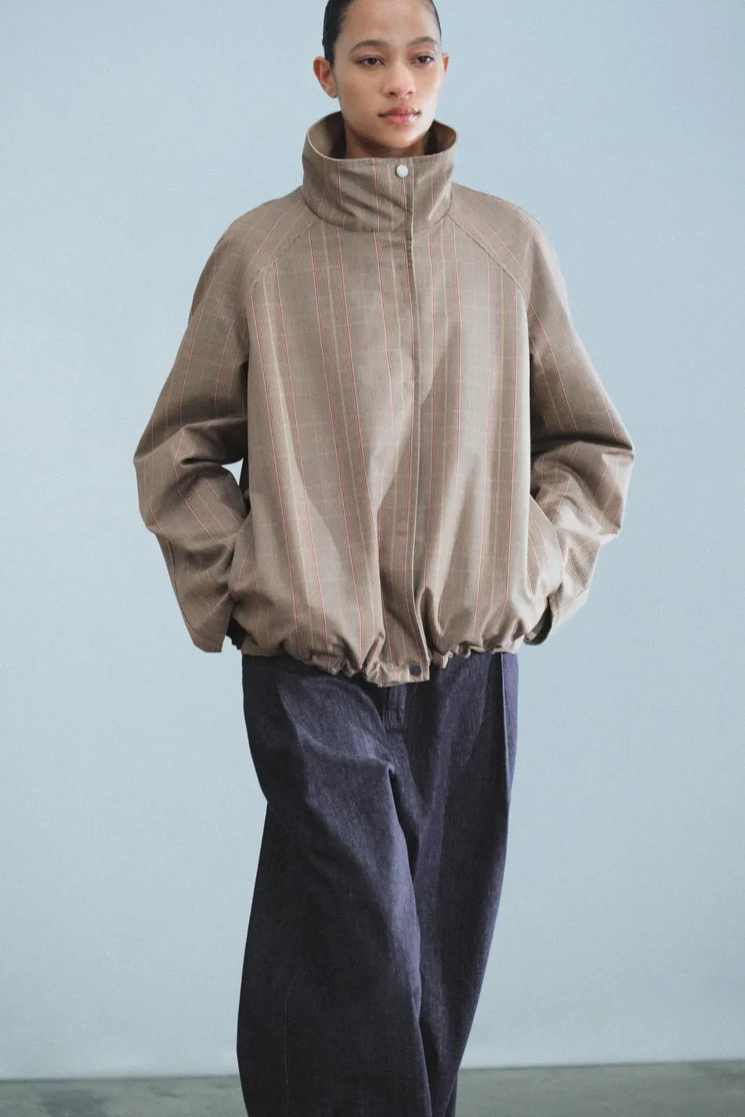 Укороченная двусторонняя куртка ZW Collection, Zara