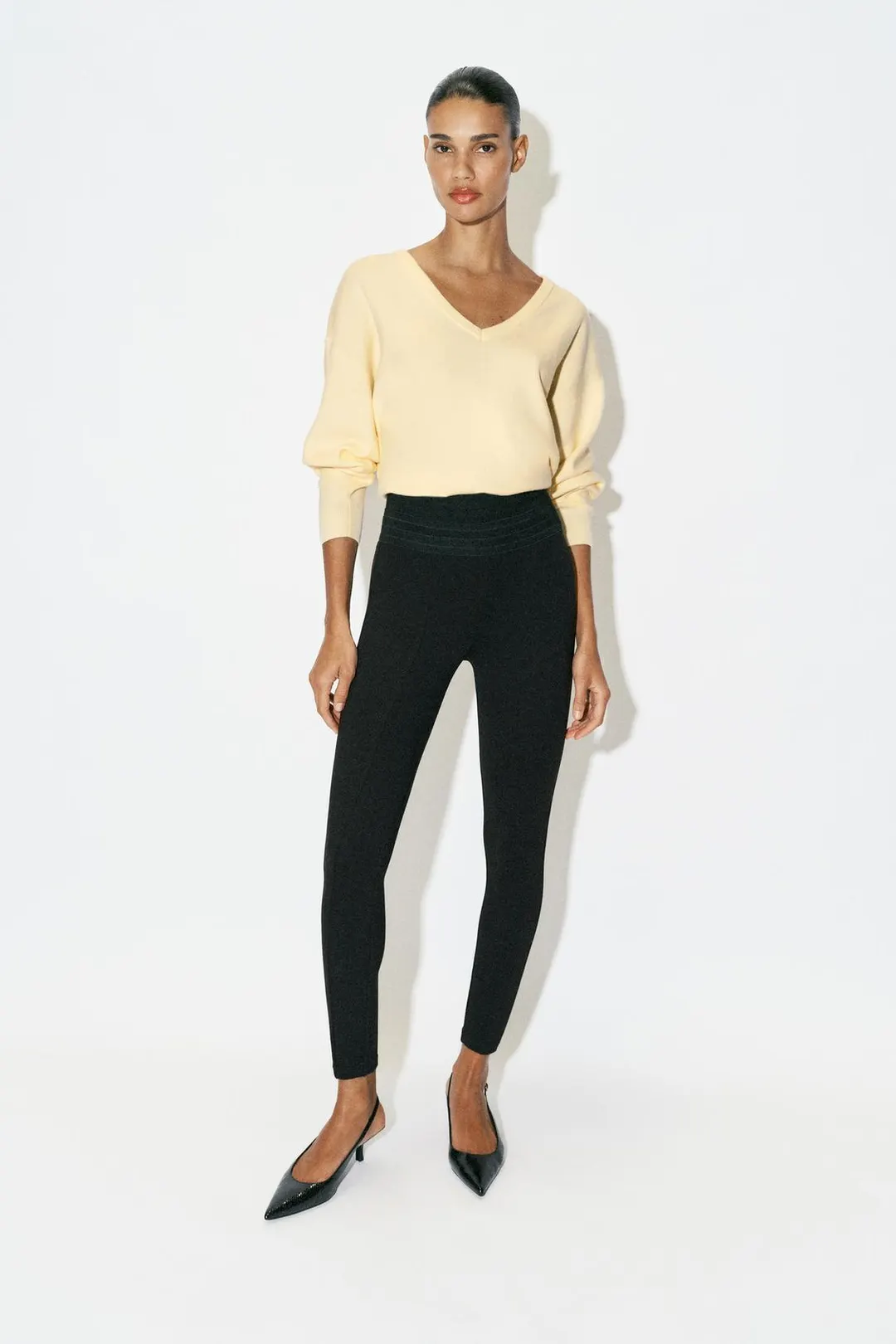 Легинсы с широким поясом, Zara