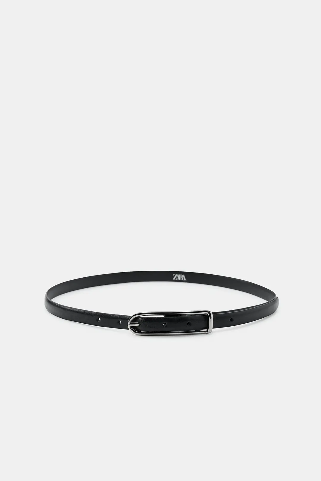 Узкий ремень из 100% кожи, Zara