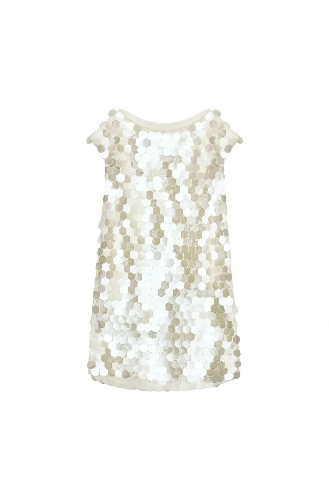 Короткое платье с пайетками ZW Collection, Zara