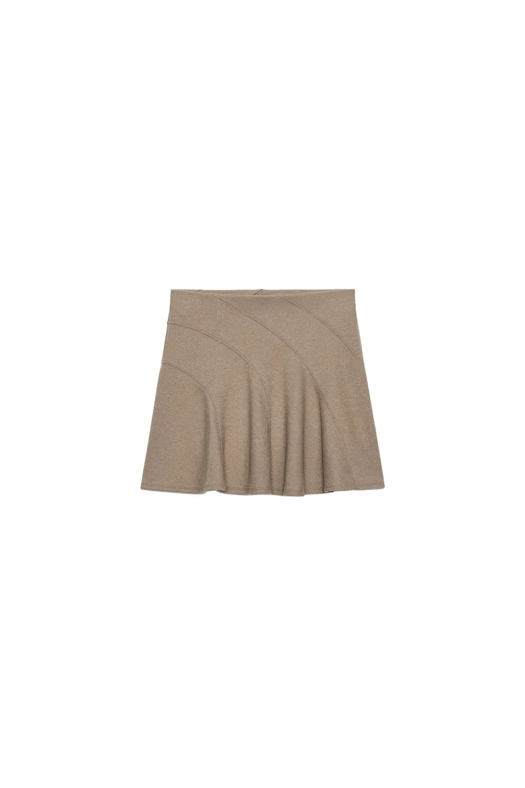 Юбка мини из мягкой ткани, Zara