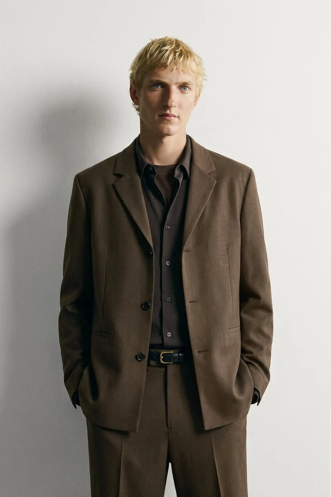 Блейзер костюмный свободного кроя, Zara