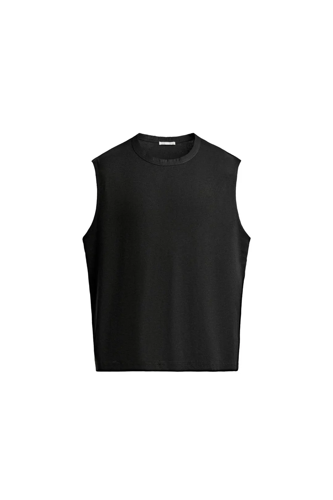 Топ с контрастной горловиной, Zara