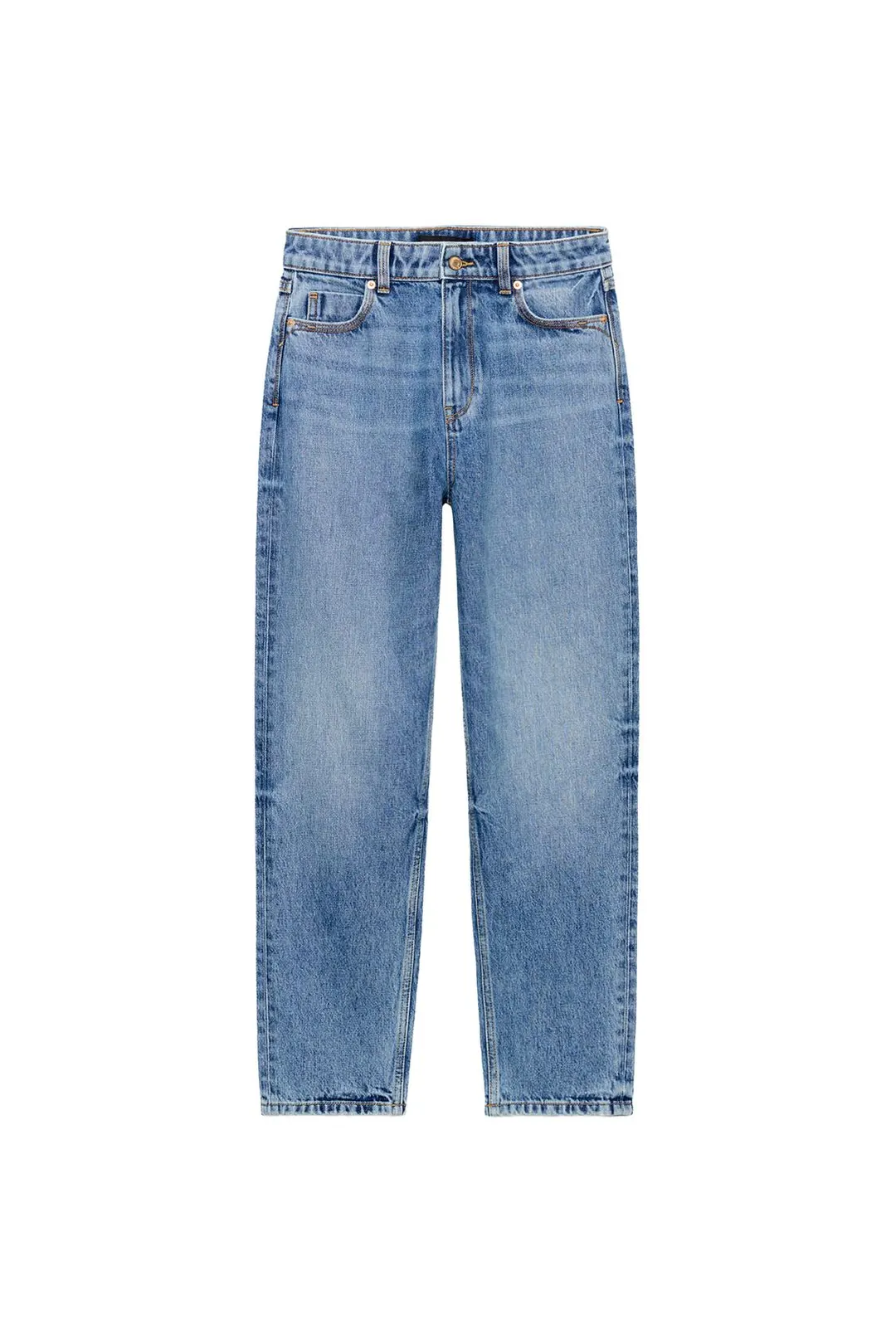 Джинсы mom fit с высокой посадкой Z1975, Zara