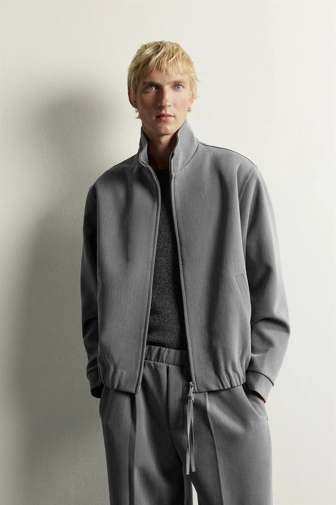 Куртка свободного кроя на молнии, Zara