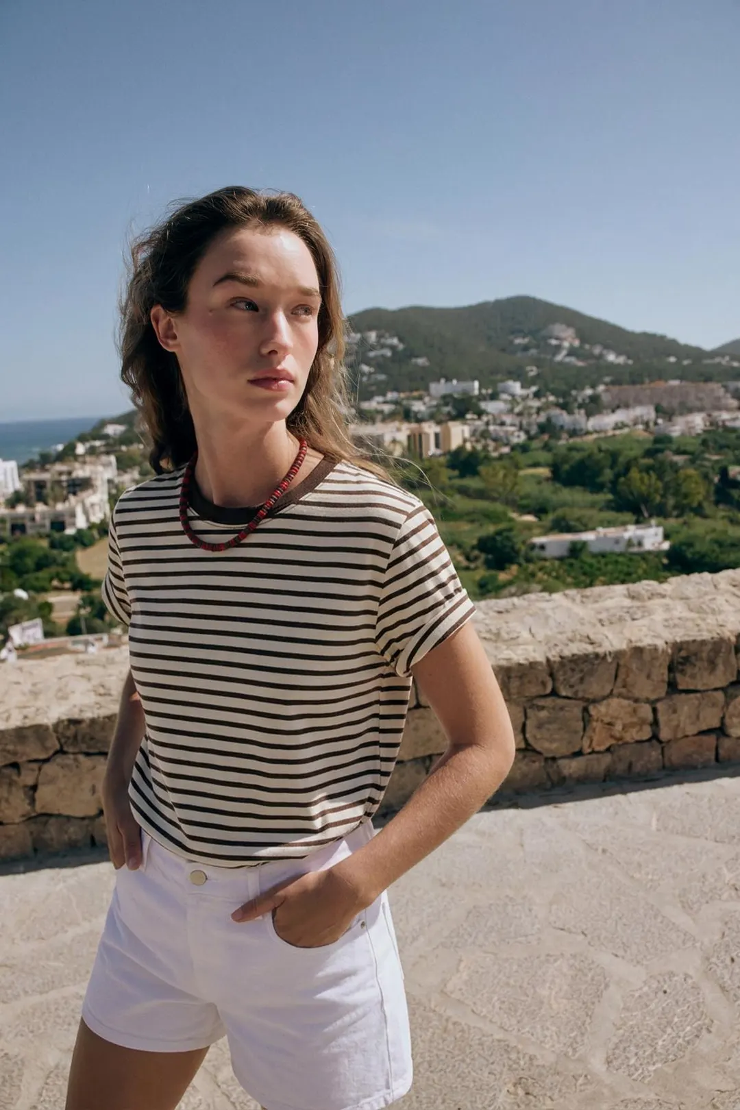 Футболка из фактурного хлопка, Zara