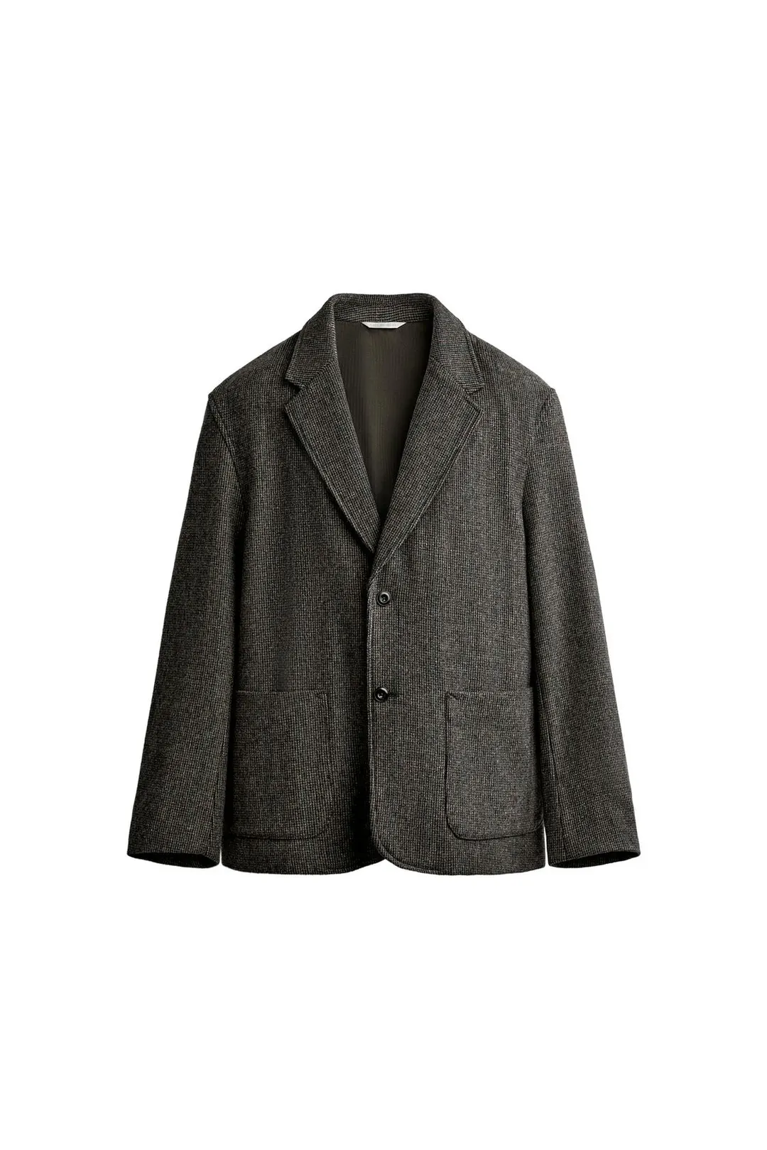 Жакет в клетку из 100% шерсти, Zara