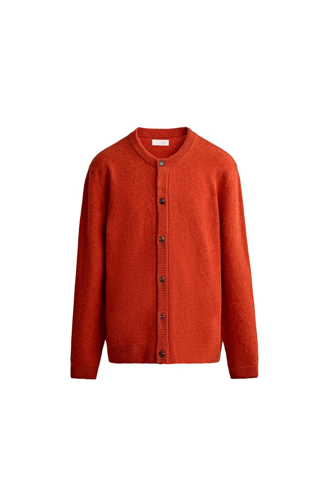 Кардиган стандартного кроя из смесовой шерсти, Zara