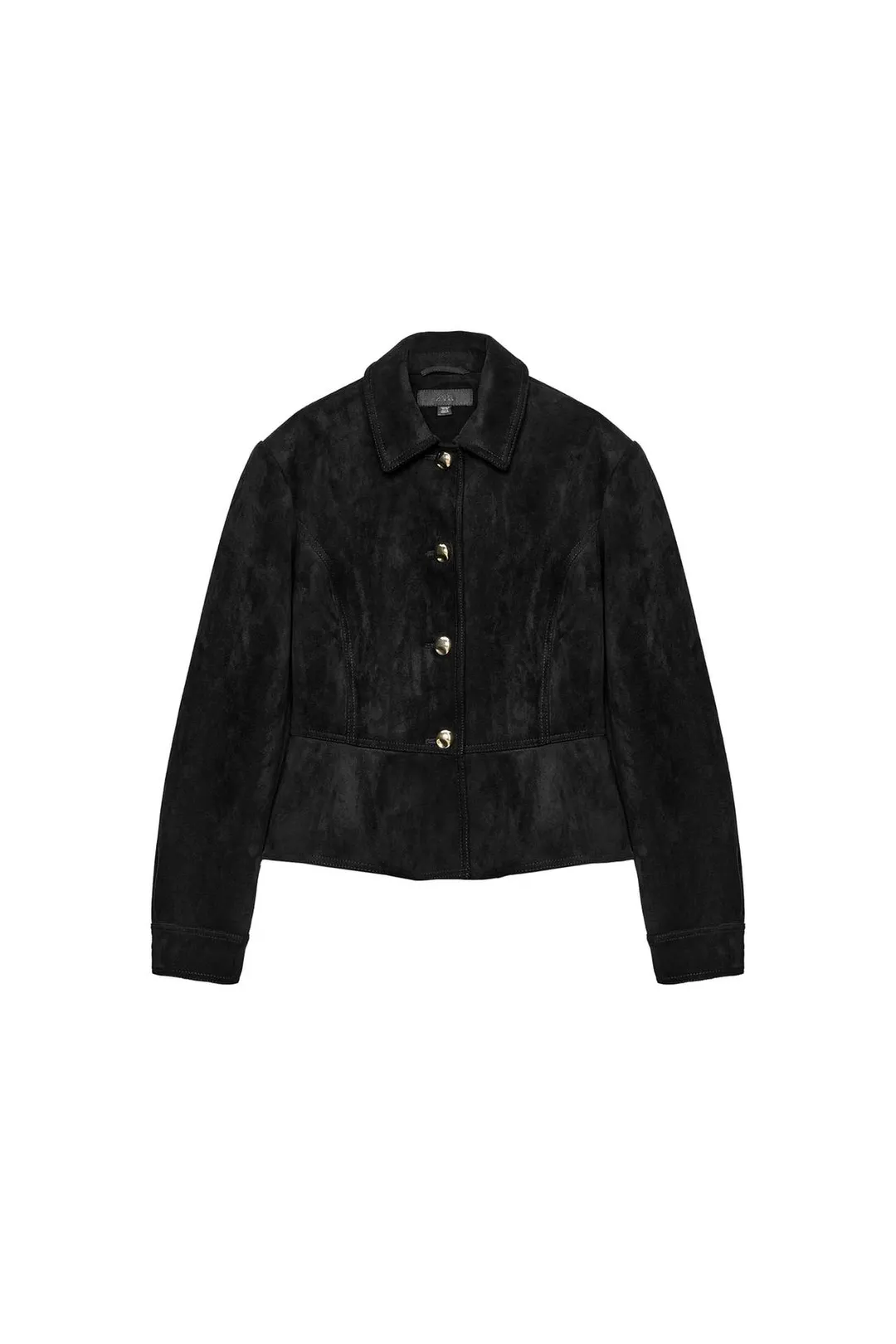 Куртка под замшу с подплечниками, Zara