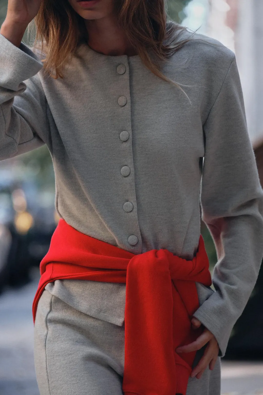 Приталенная куртка из мягкой ткани, Zara