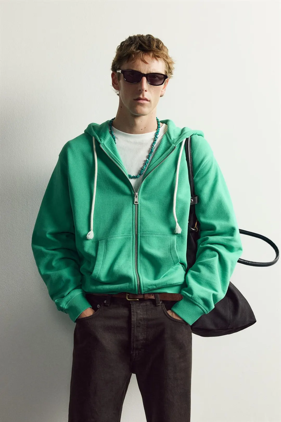 Худи свободного кроя Aaron Levine x Zara, Zara