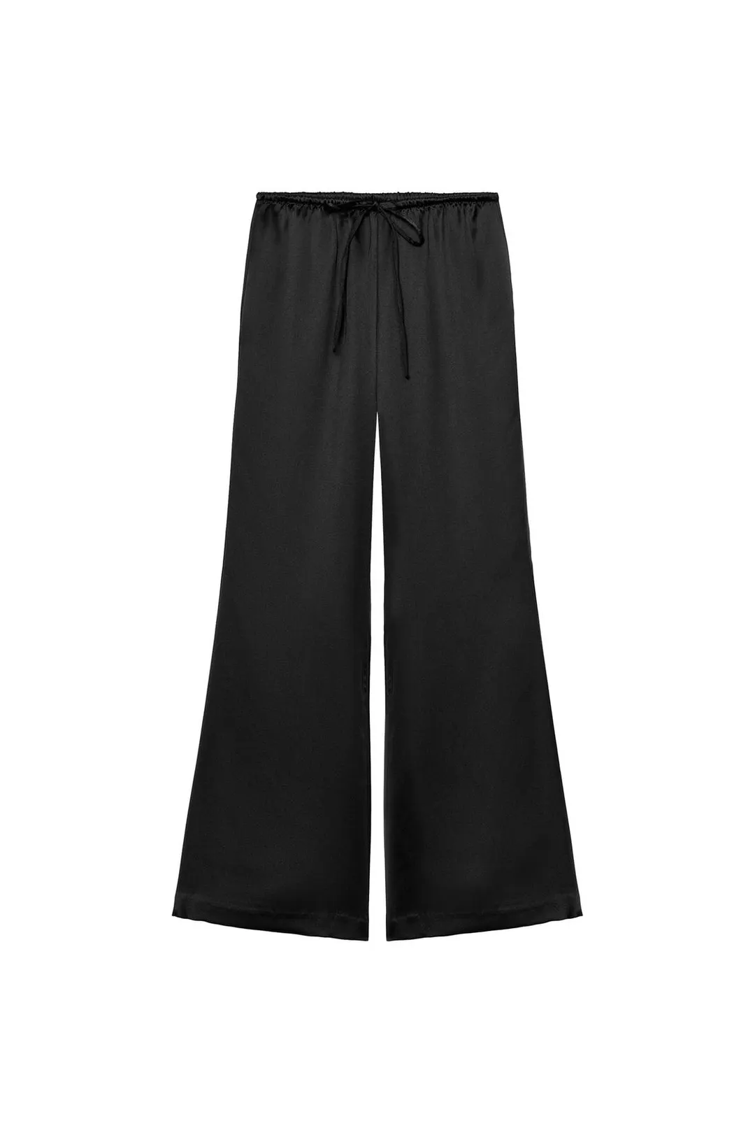 Брюки атласные с кулиской, Zara